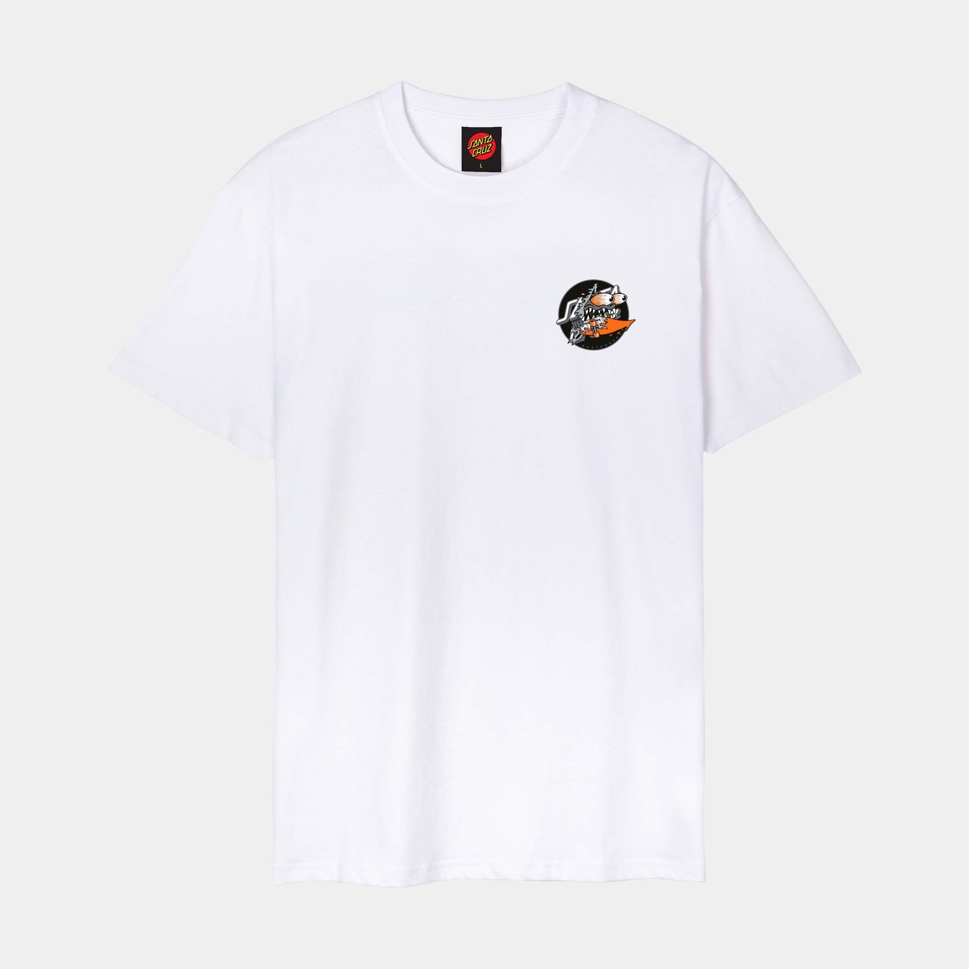 Santa Cruz Skateboards | Meek Slasher Box T Shirt White