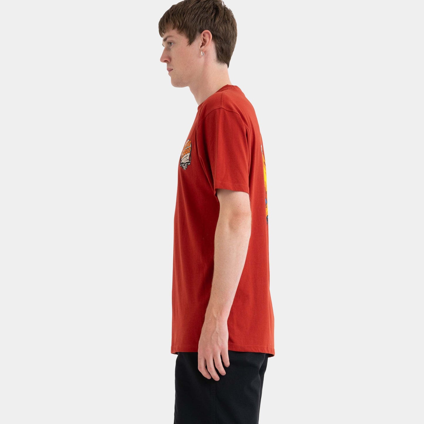 Santa Cruz Skateboards | O'Brien Scream Reaper T Shirt Dark Rust
