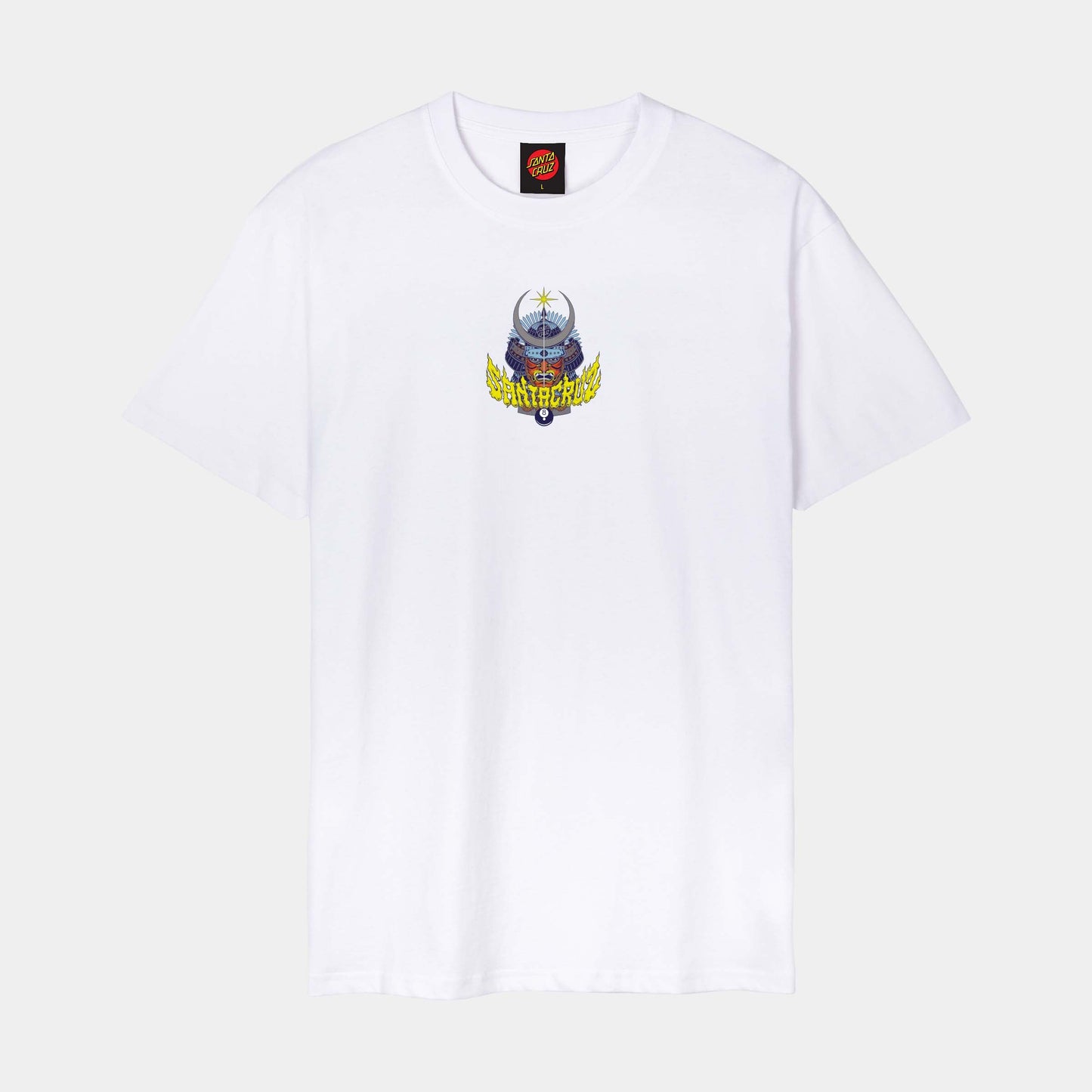 Santa Cruz Skateboards | Winkowski Samurai Front T Shirt White