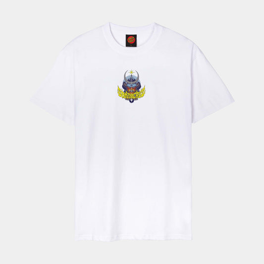 Santa Cruz Skateboards | Winkowski Samurai Front T Shirt White