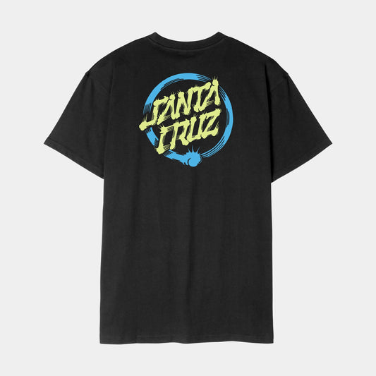Santa Cruz Skateboards | Mako Dot T Shirt Black