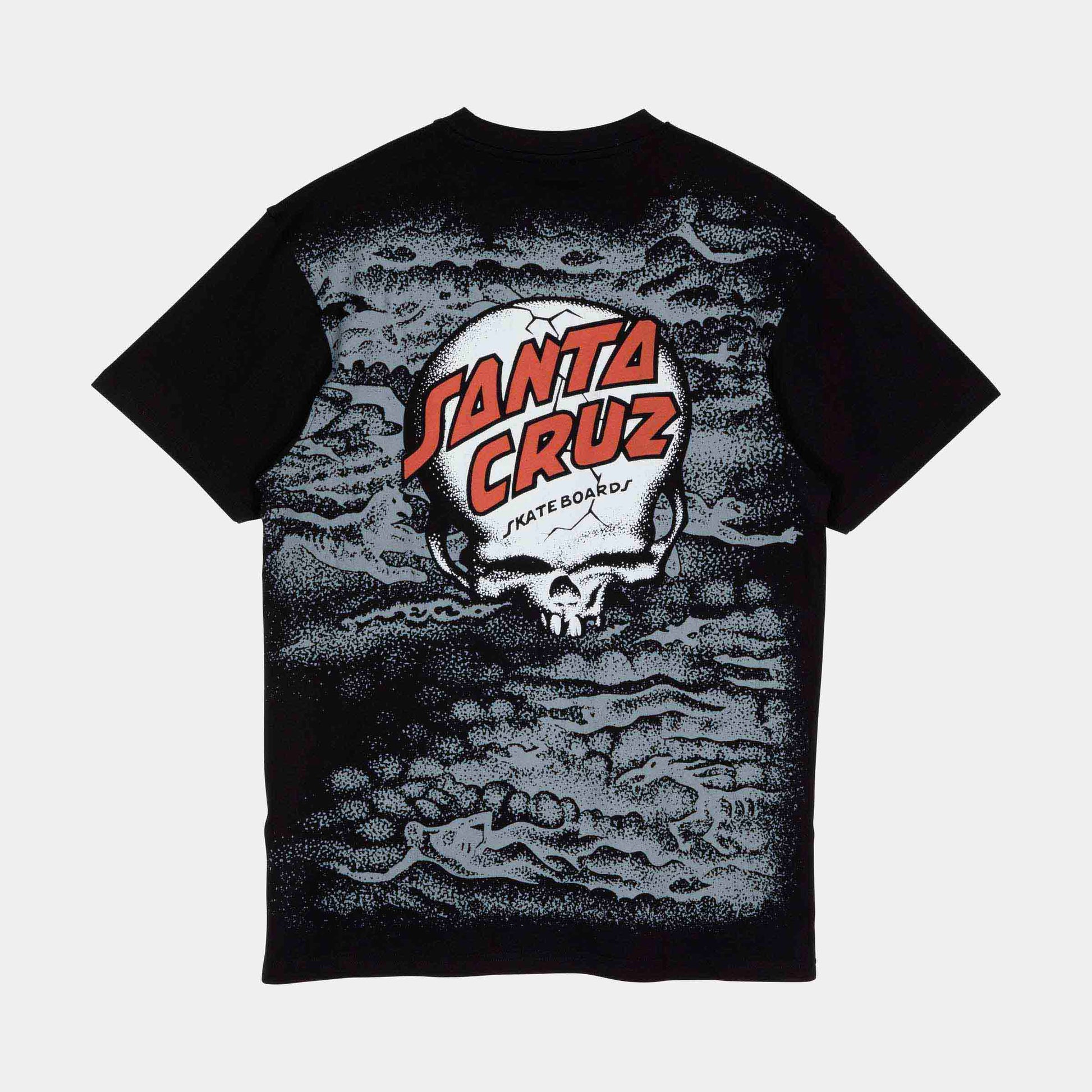 Santa Cruz Skateboards | O'Brien Reaper T Shirt Black