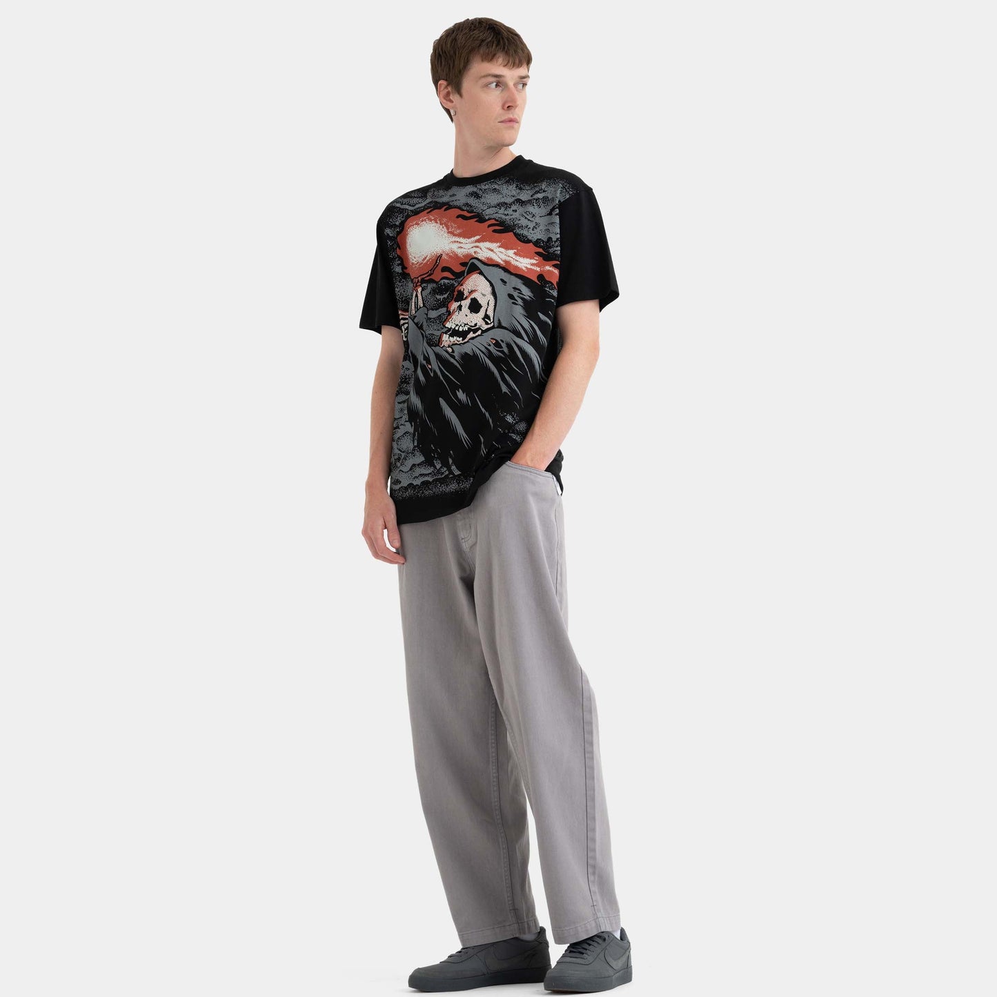Santa Cruz Skateboards | O'Brien Reaper T Shirt Black