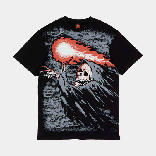 Santa Cruz Skateboards | O'Brien Reaper T Shirt Black