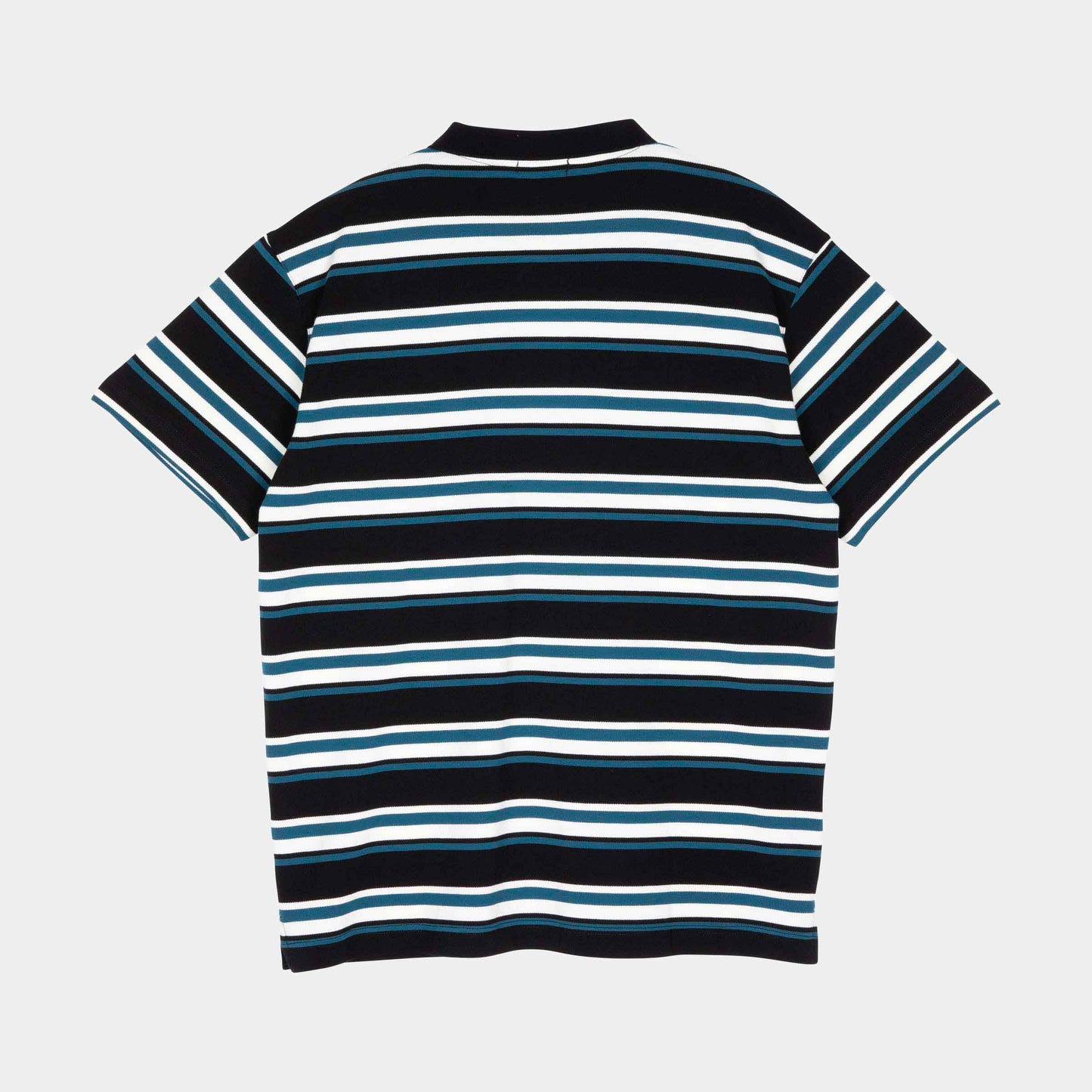 Santa Cruz Skateboards | Cera Short Sleeve Polo Shirt Black Dark Teal