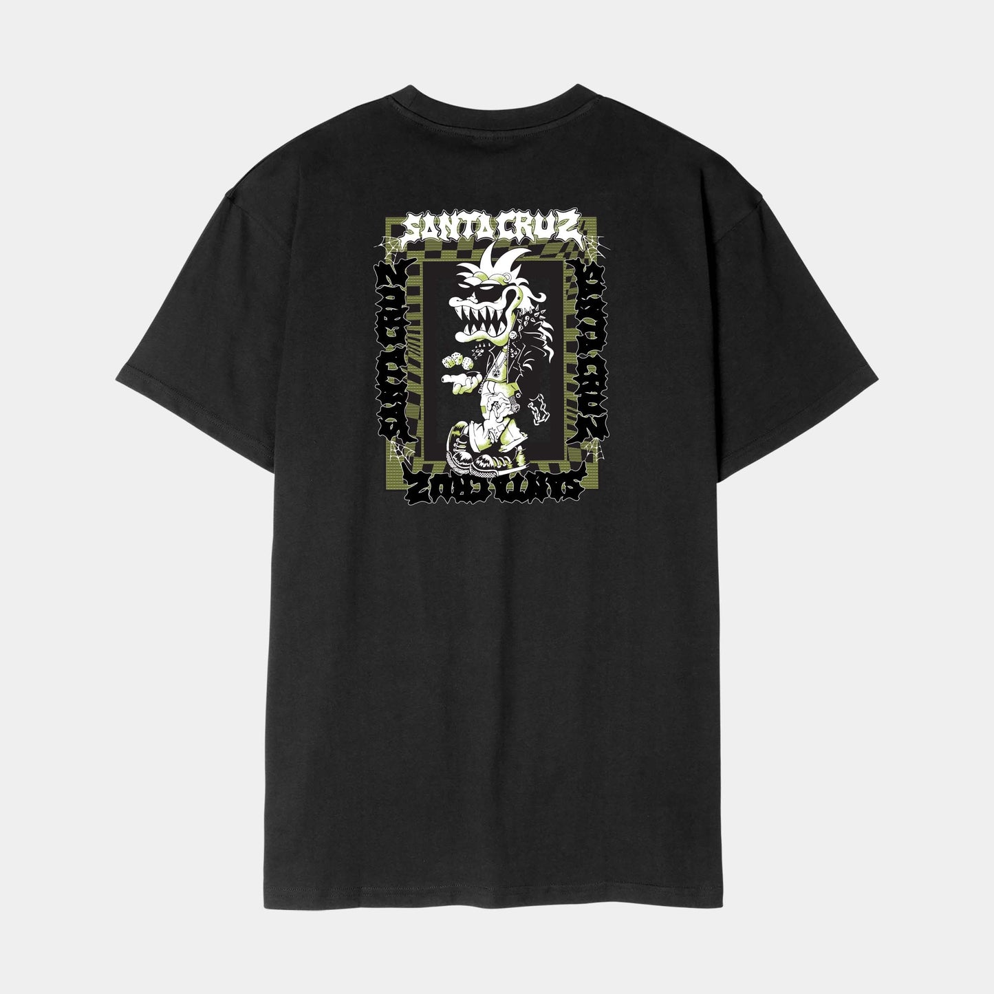 Santa Cruz | Punk Gremlin Front T Shirt Black