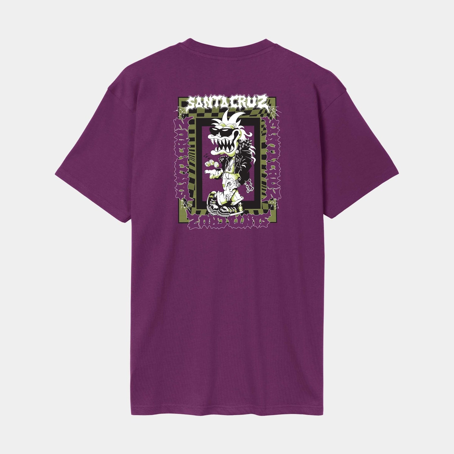 Santa Cruz | Punk Gremlin Front T Shirt Fresh Purple