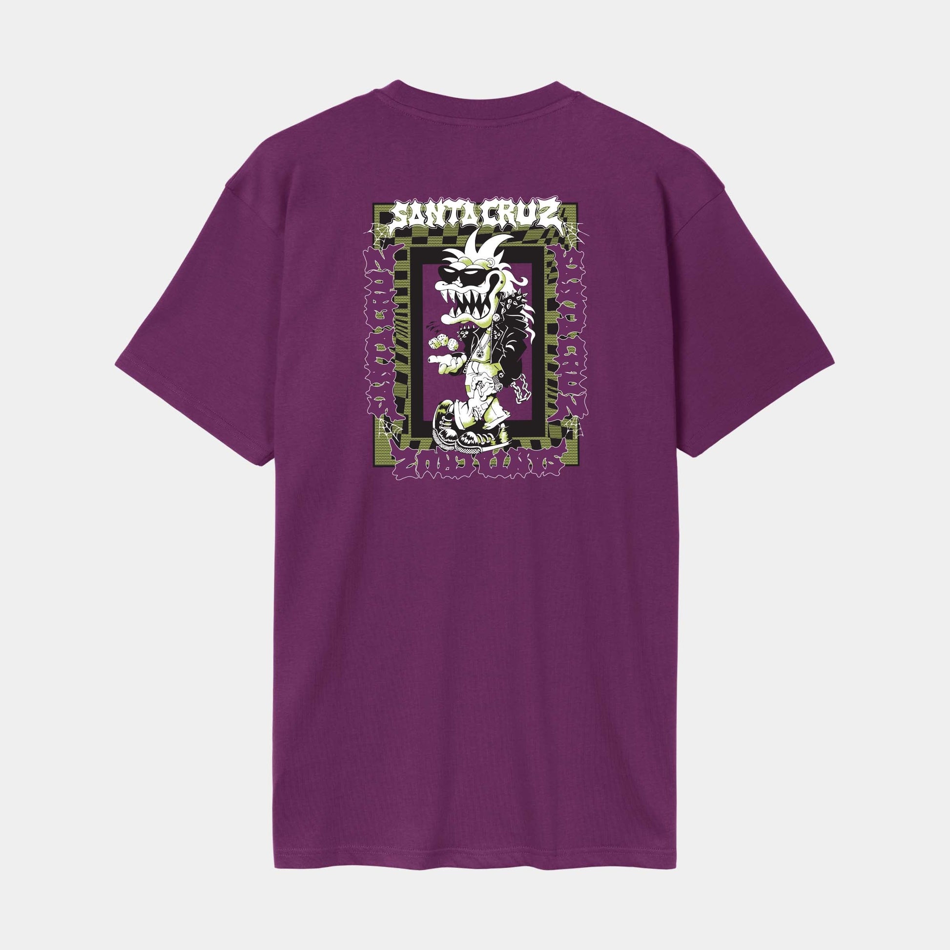 Santa Cruz | Punk Gremlin Front T Shirt Fresh Purple