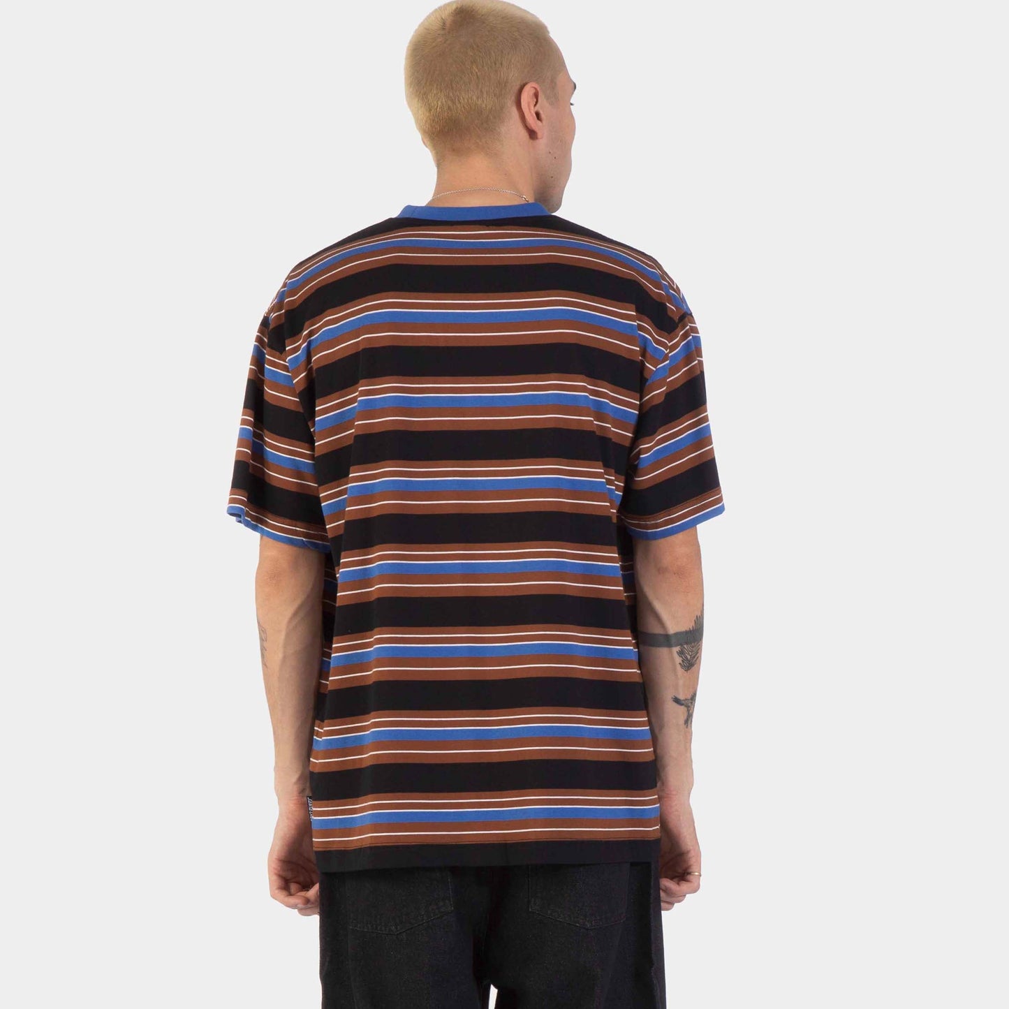 Santa Cruz | Derby T Shirt Sapphire Stripe