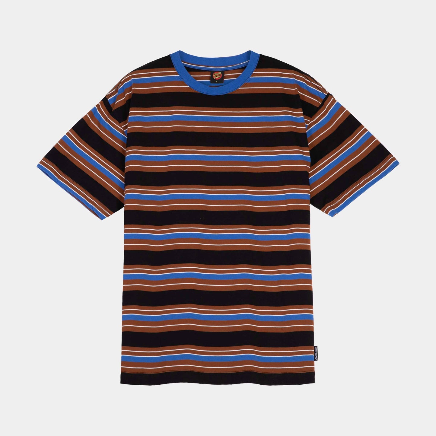 Santa Cruz | Derby T Shirt Sapphire Stripe