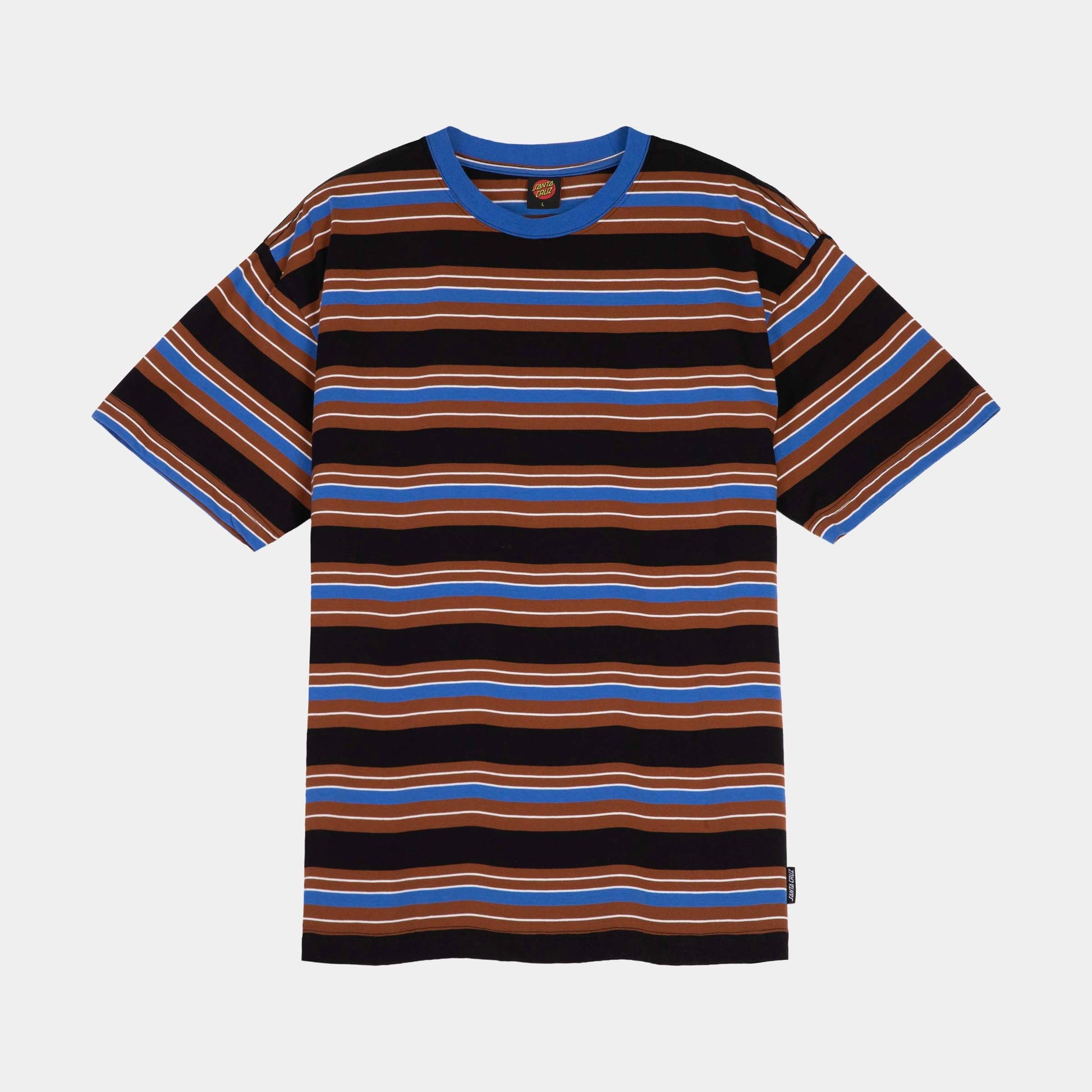 Santa Cruz | Derby T Shirt Sapphire Stripe