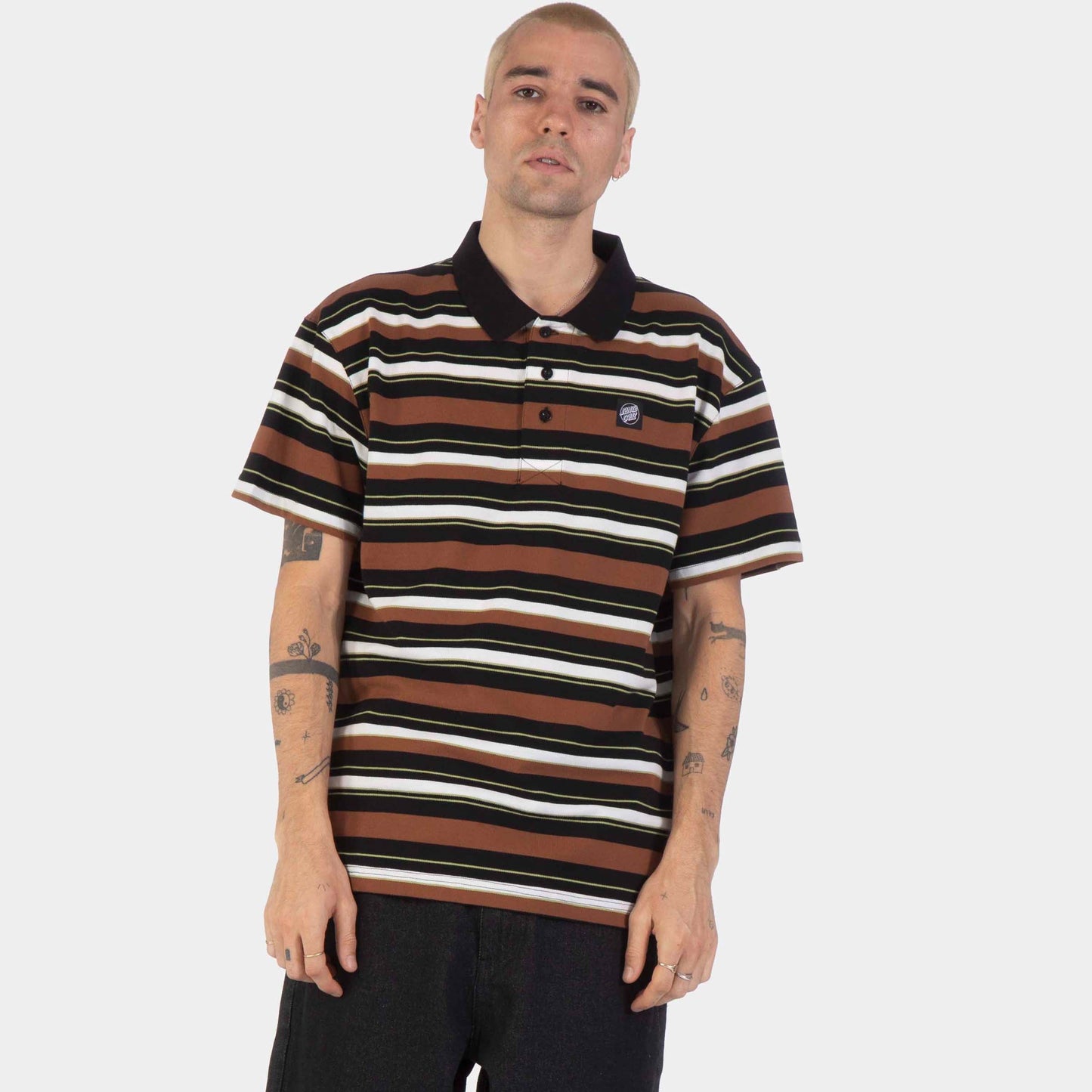 Santa Cruz | Felix Polo Black Rust Green Glow