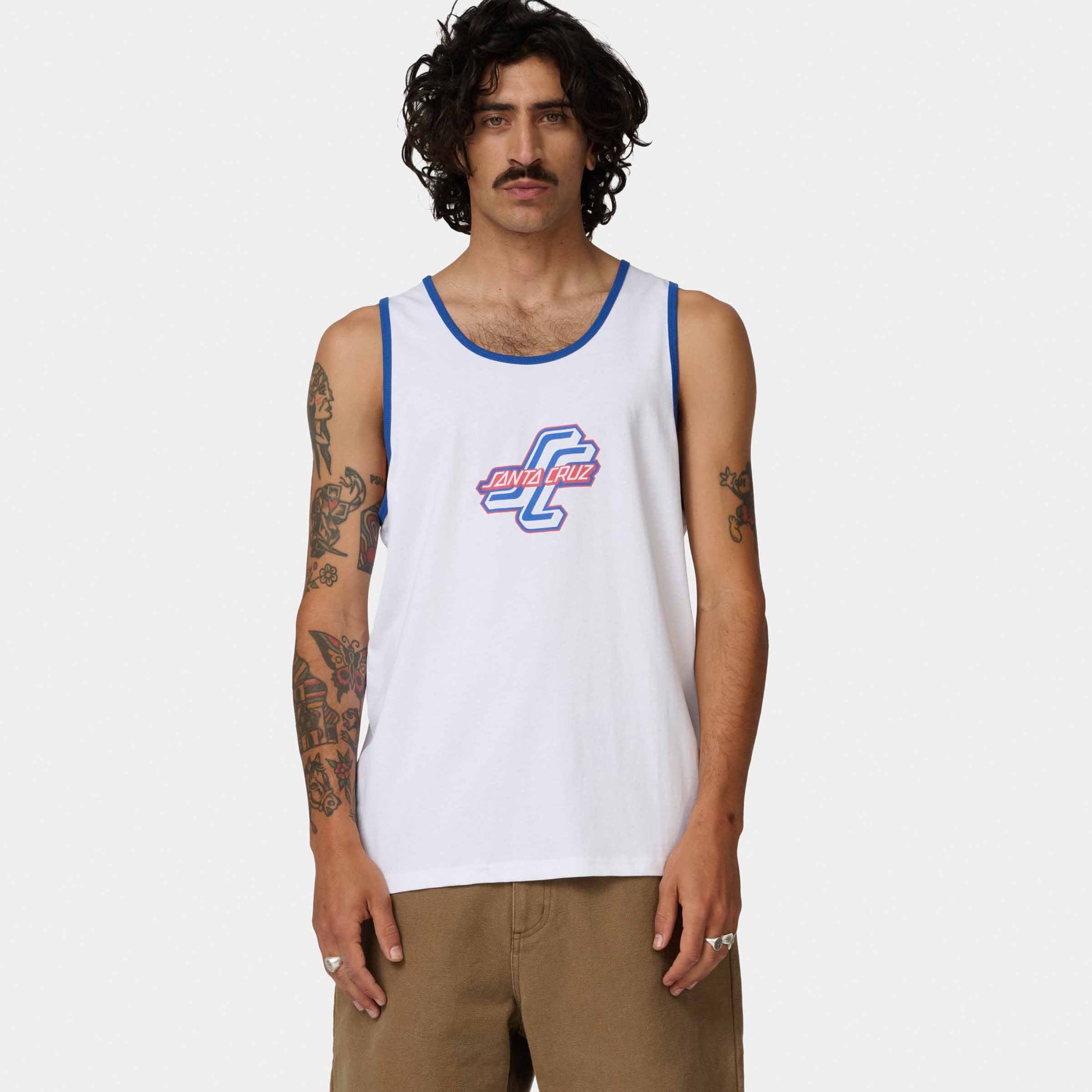 Santa Cruz Outer OGSC Front Vest White