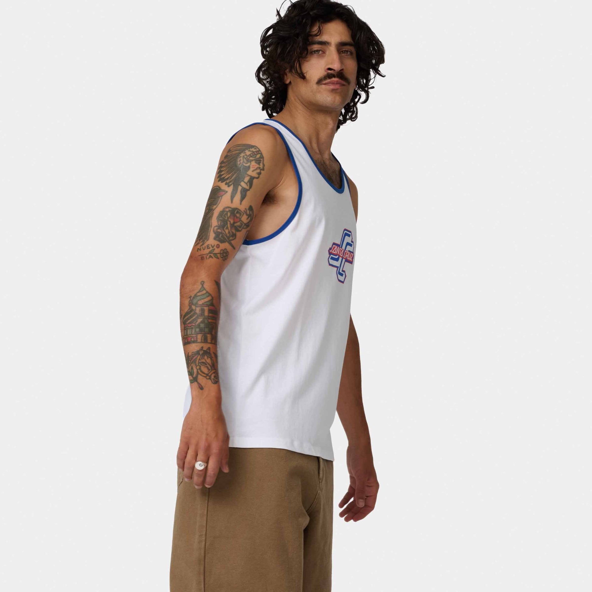 Santa Cruz Outer OGSC Front Vest White