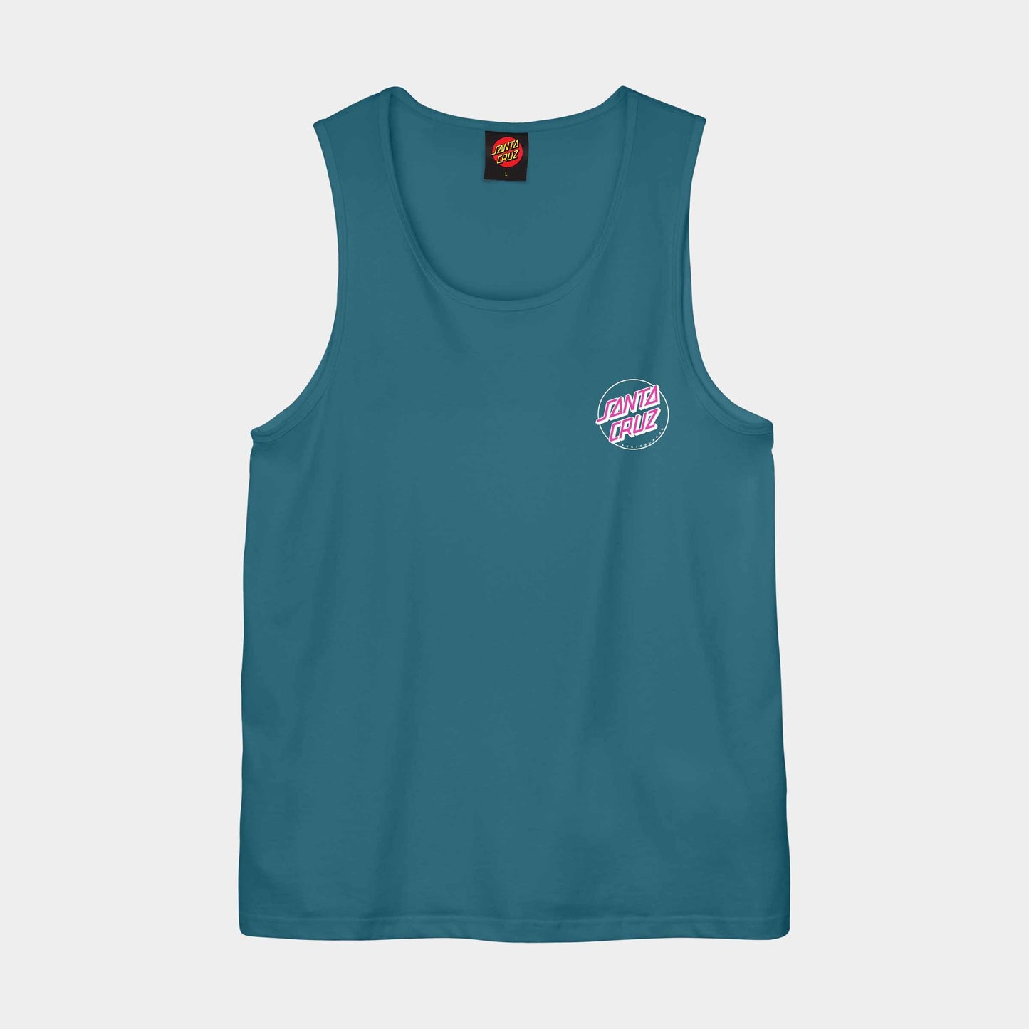 Santa Cruz Partial Dot Vest Teal