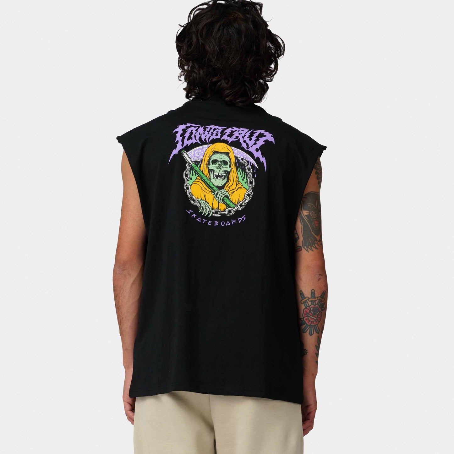 Santa Cruz Out Of Time Tank Black