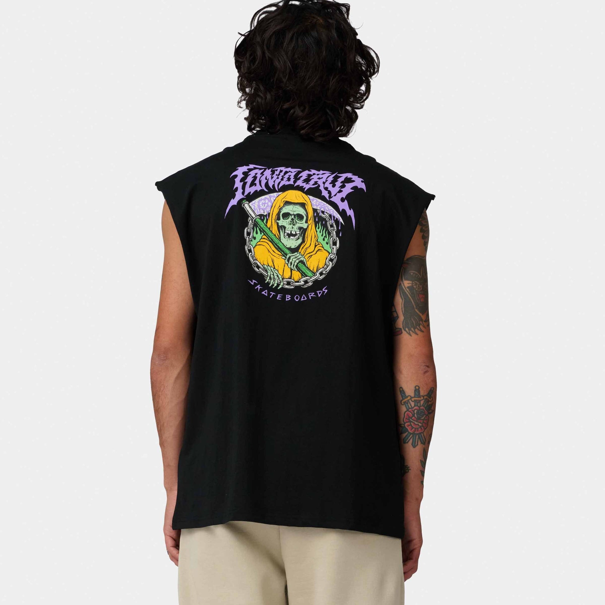 Santa Cruz Out Of Time Tank Black