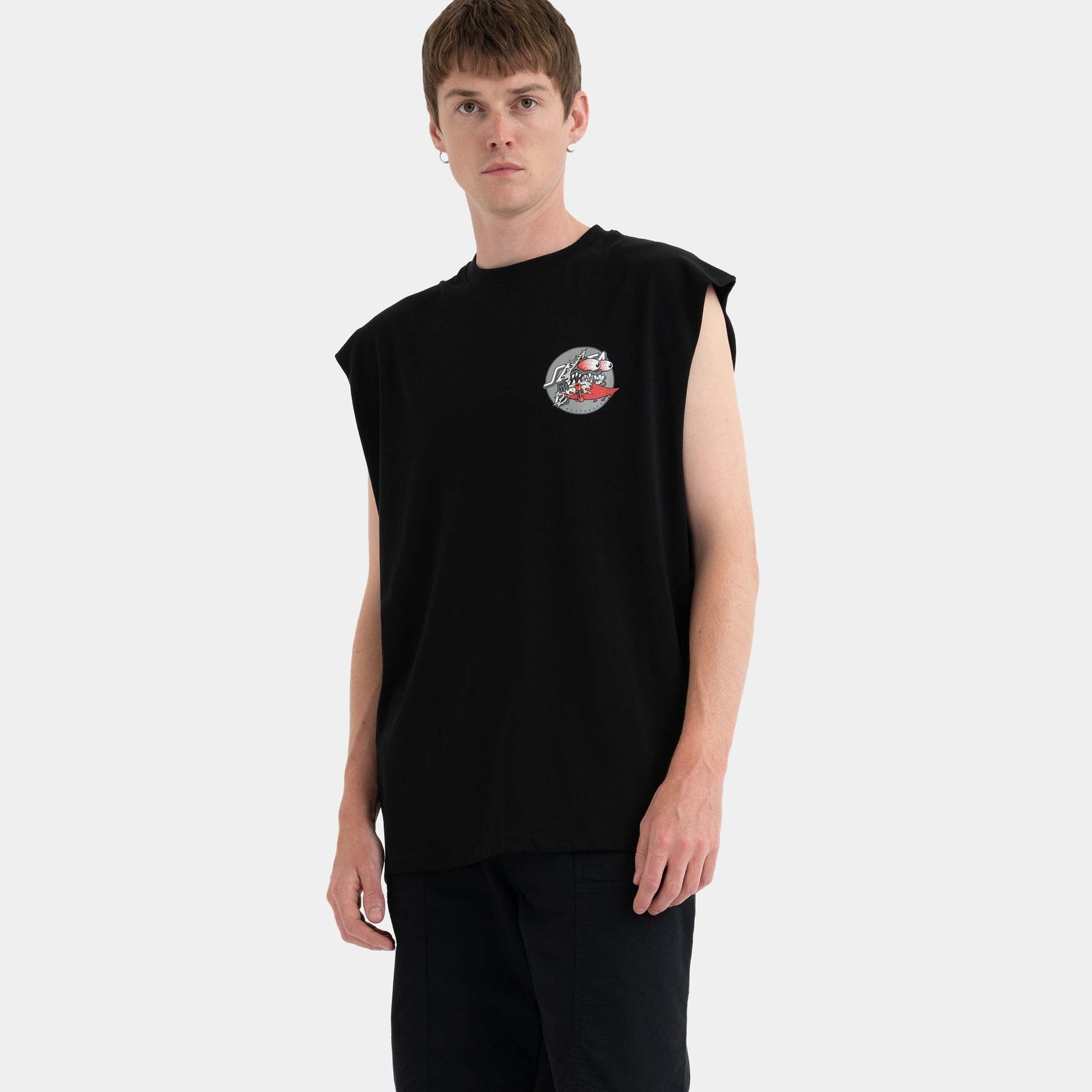 Santa Cruz Skateboards | Meek Slashed Dot Vest Black