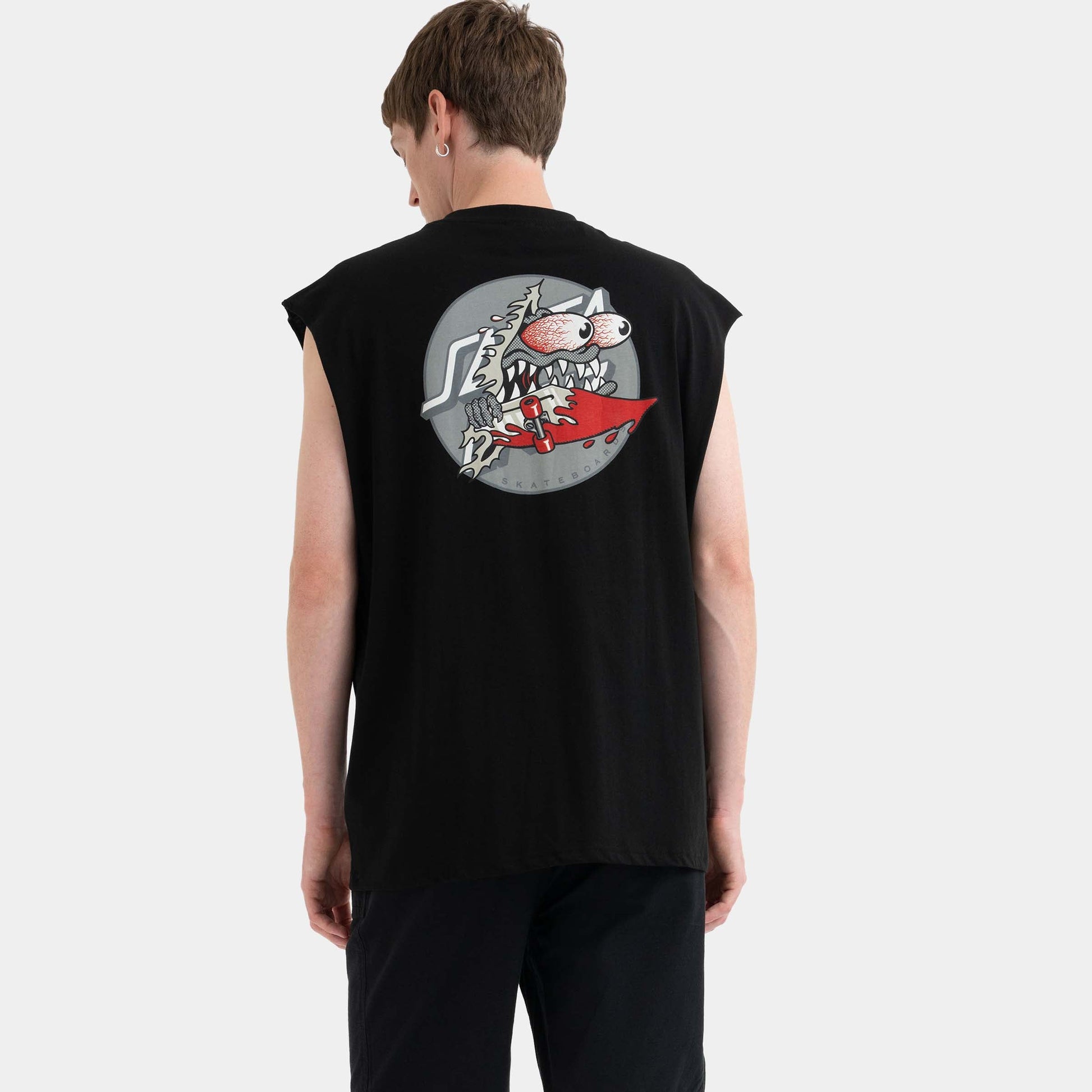 Santa Cruz Skateboards | Meek Slashed Dot Vest Black