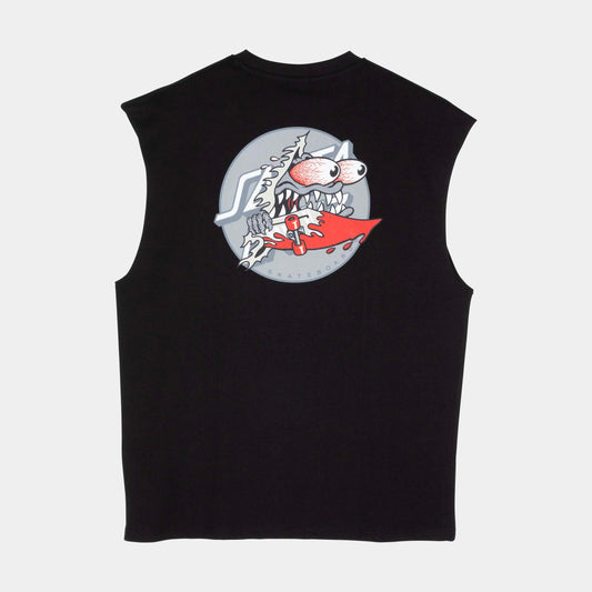 Santa Cruz Skateboards | Meek Slashed Dot Vest Black