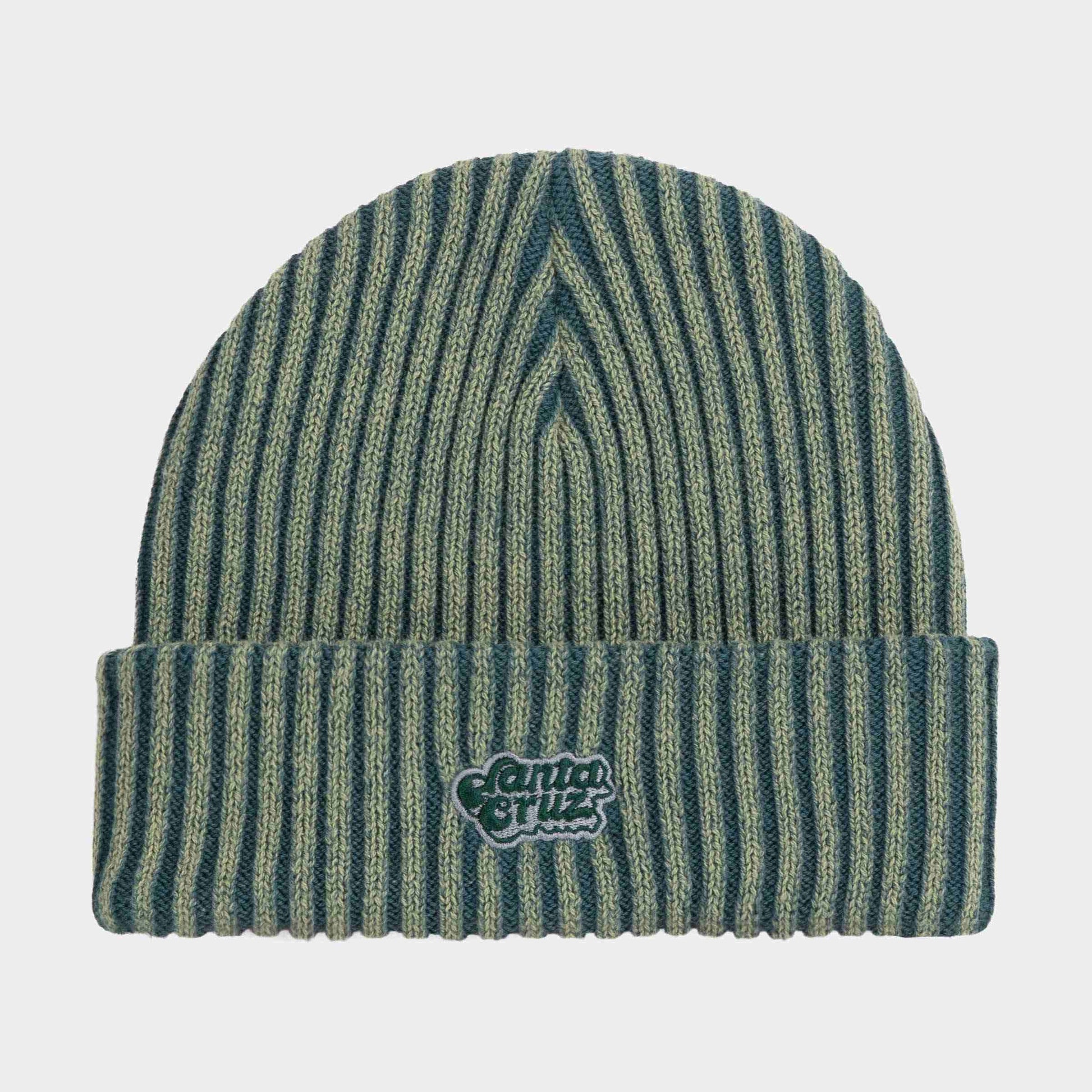 Santa Cruz | Groovy Stack Beanie Deep Sea Wash