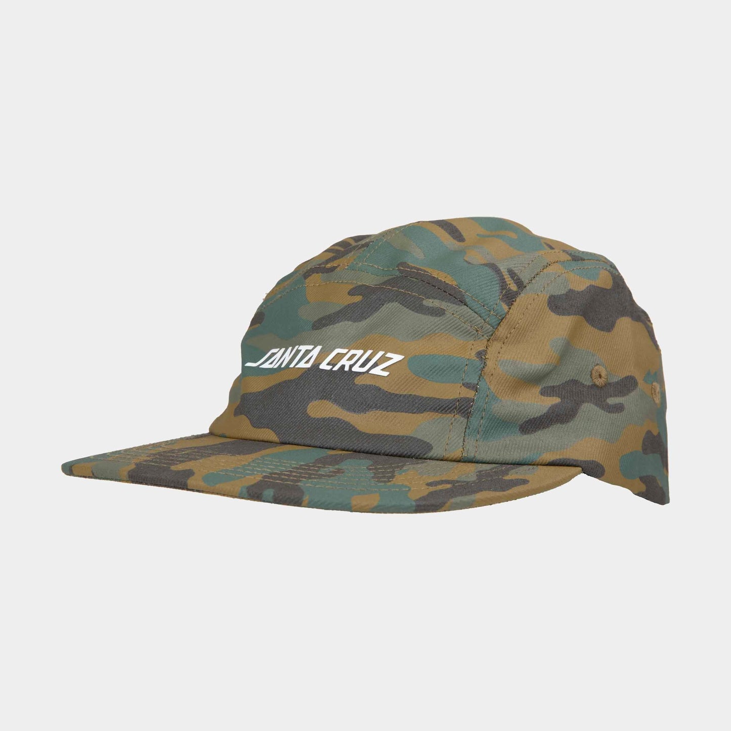 Santa Cruz Strip Camp Cap Hat Dark Camo