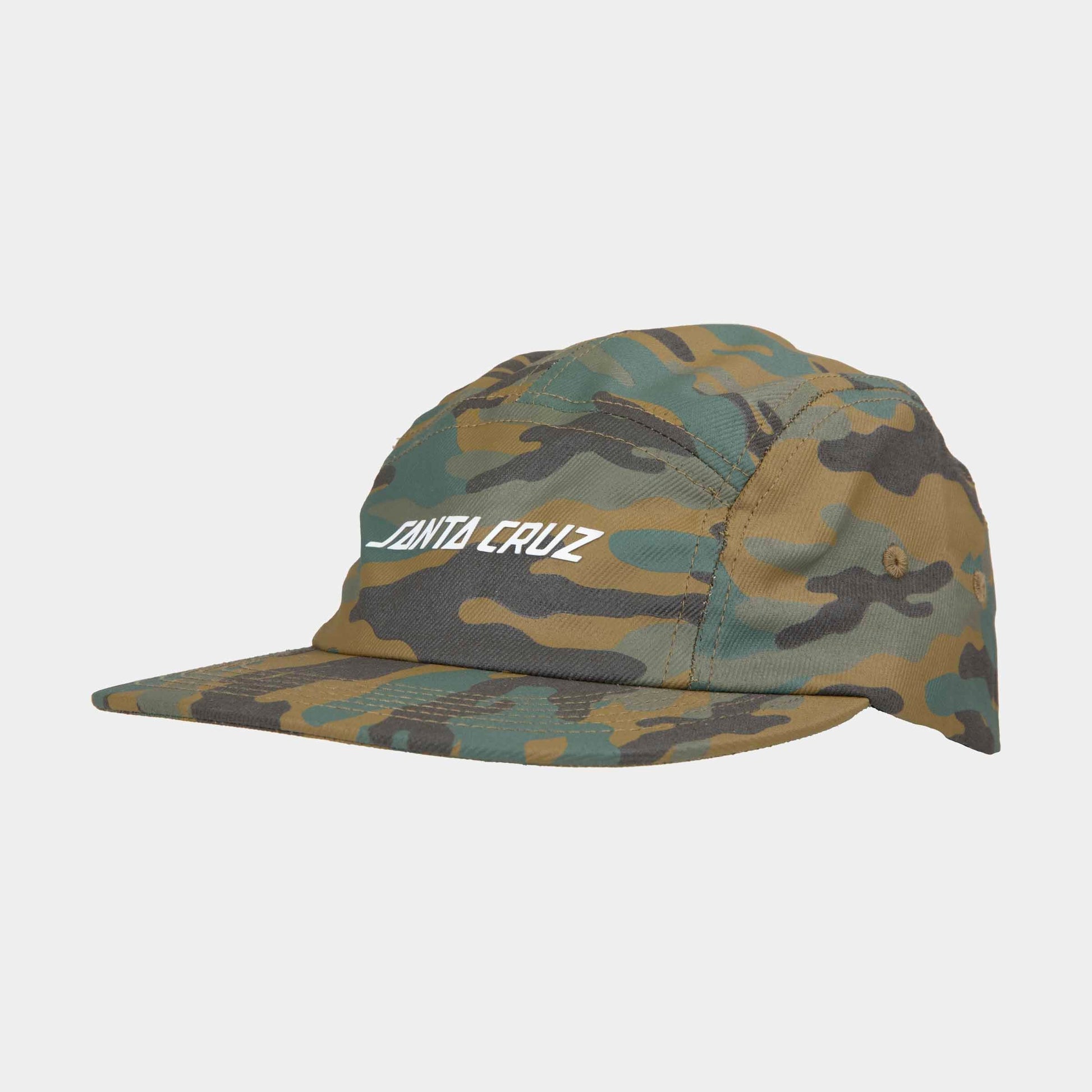 Santa Cruz Strip Camp Cap Hat Dark Camo
