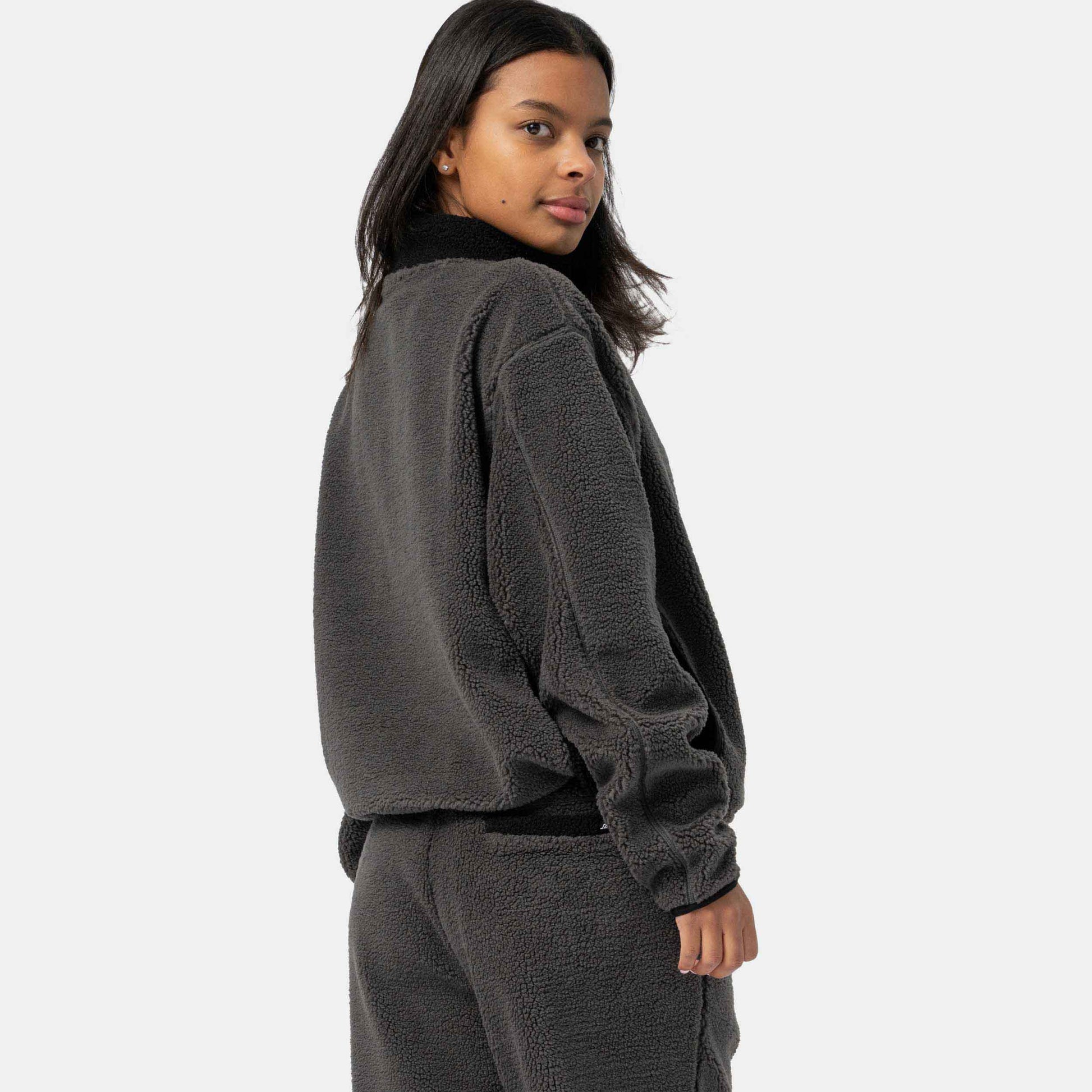 Santa Cruz Sierra Fleece Crew Charcoal Black