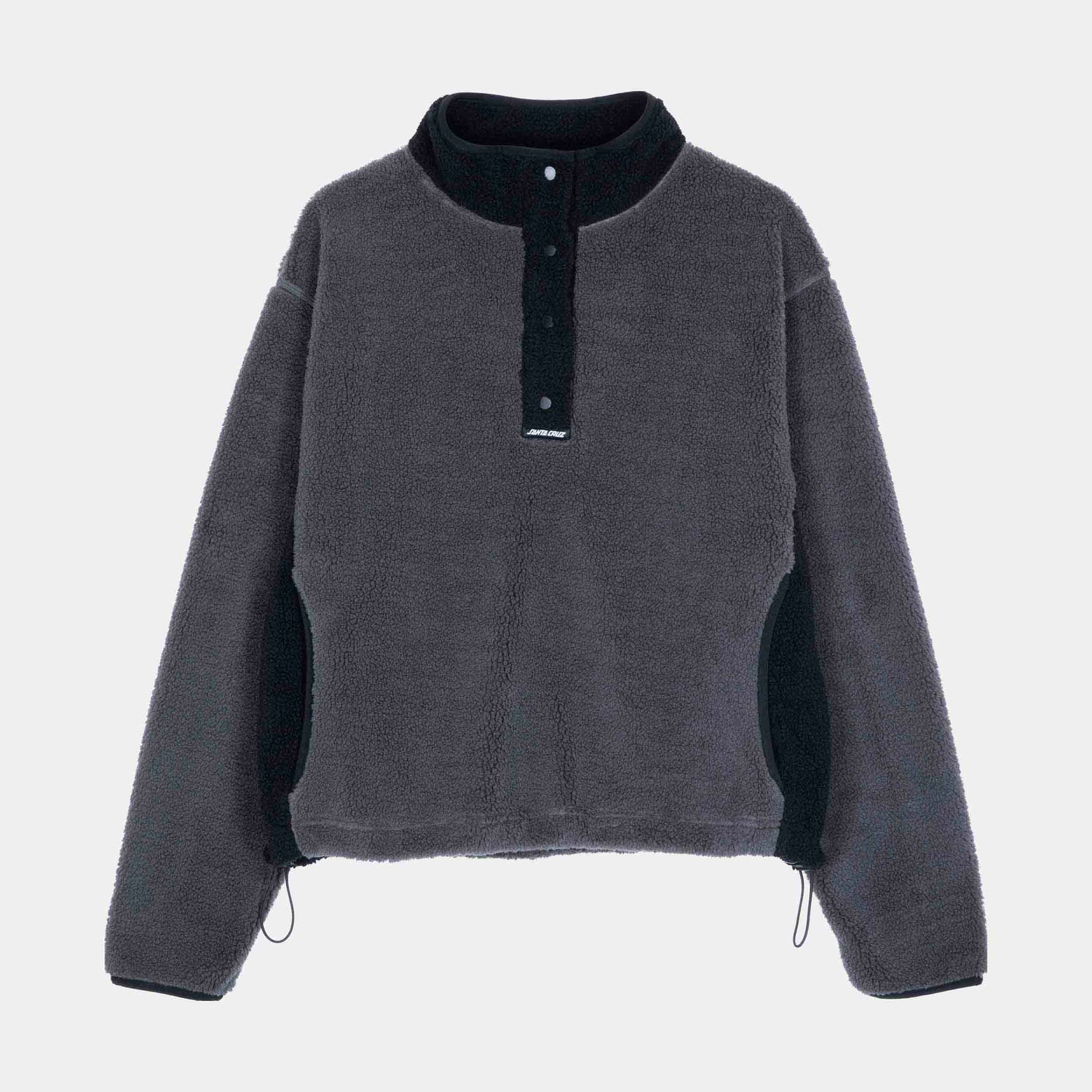 Santa Cruz Sierra Fleece Crew Charcoal Black