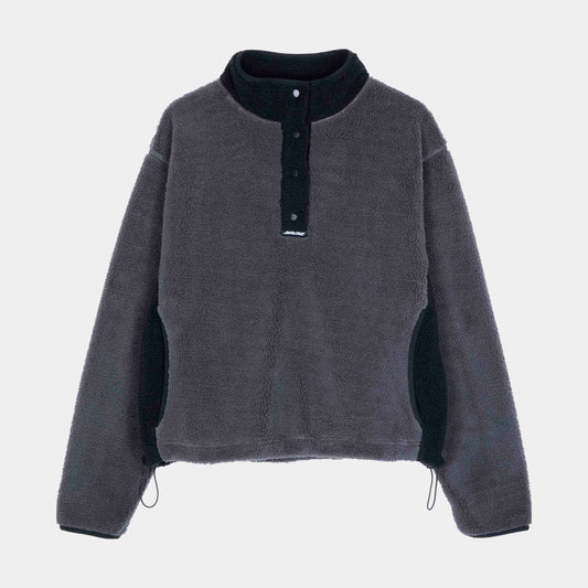 Santa Cruz Sierra Fleece Crew Charcoal Black