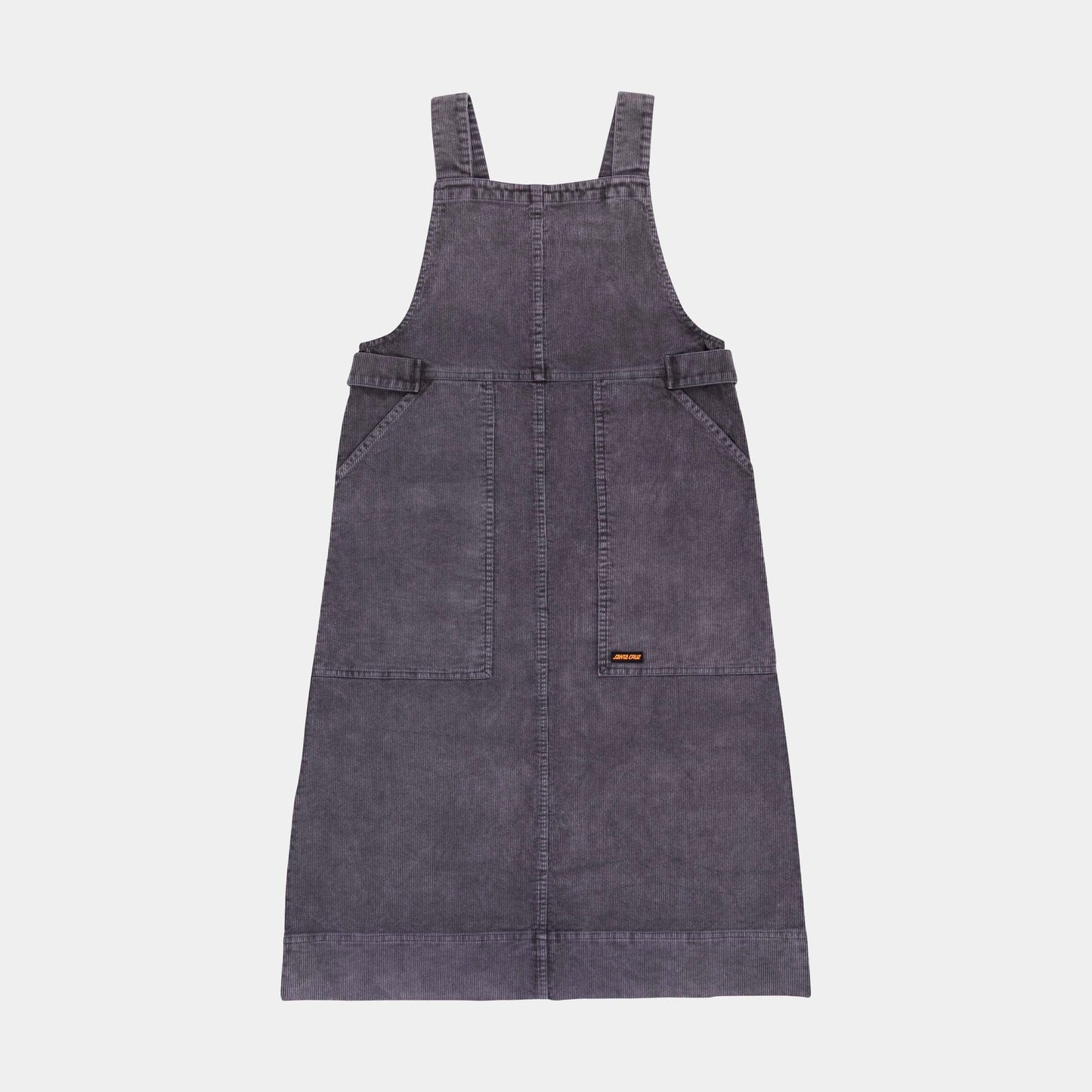 Santa Cruz | Classic Pinafore Dress Grey Wash