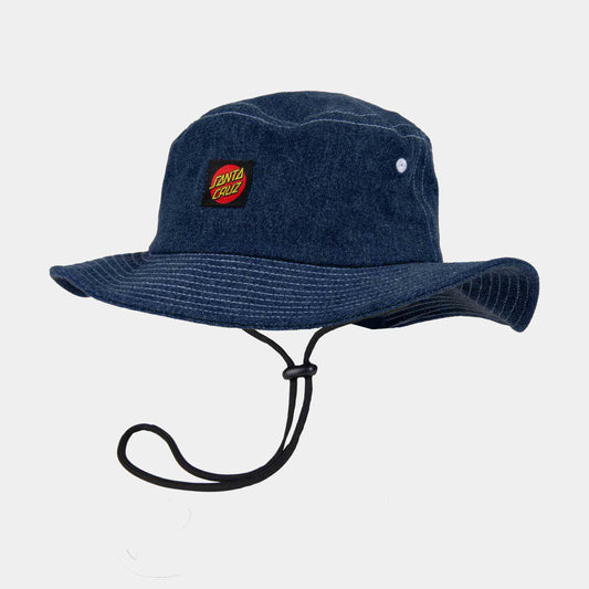 Santa Cruz Classic Label Boonie Hat Dark Denim