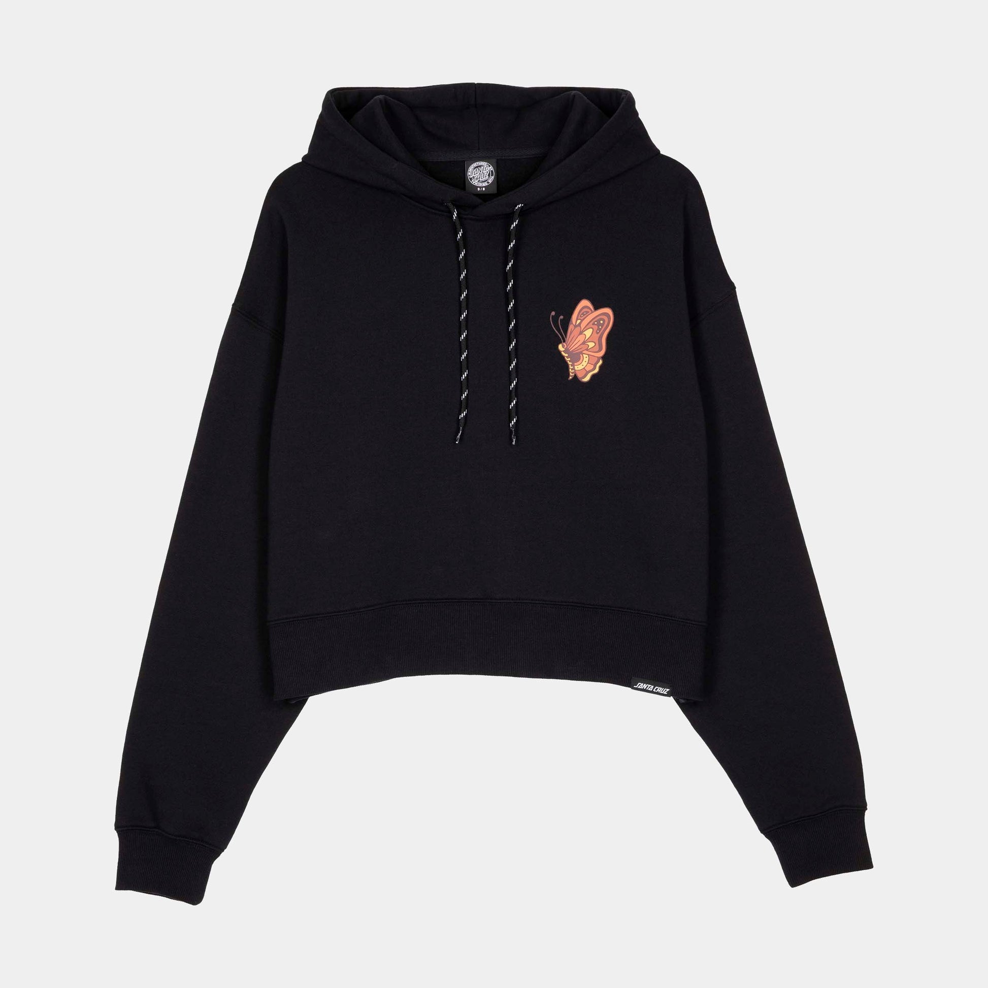 Santa Cruz Field Check Butterfly Hoodie Black