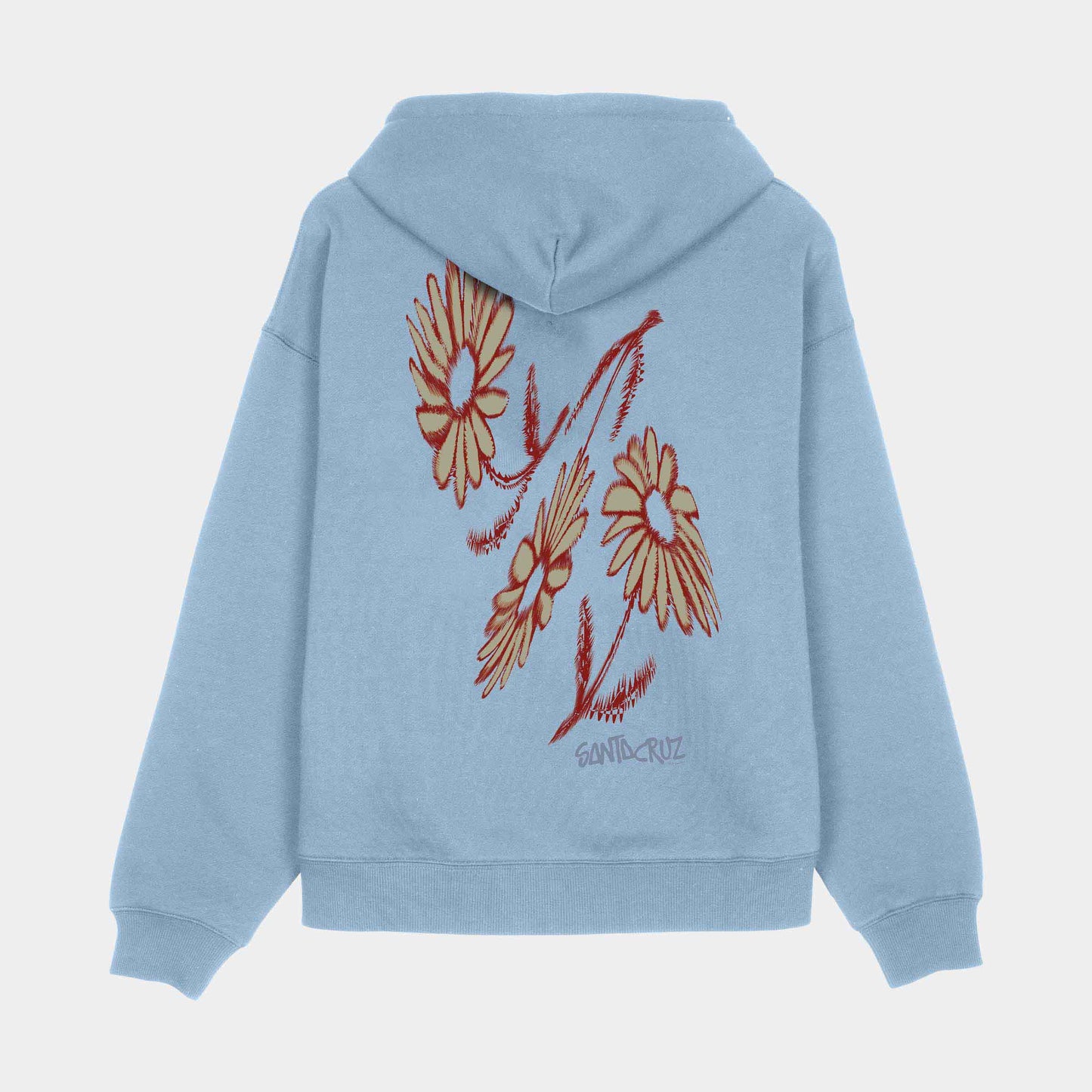 Santa Cruz Skateboards | Dizzy Daisy Zip Hoodie Blue Aura
