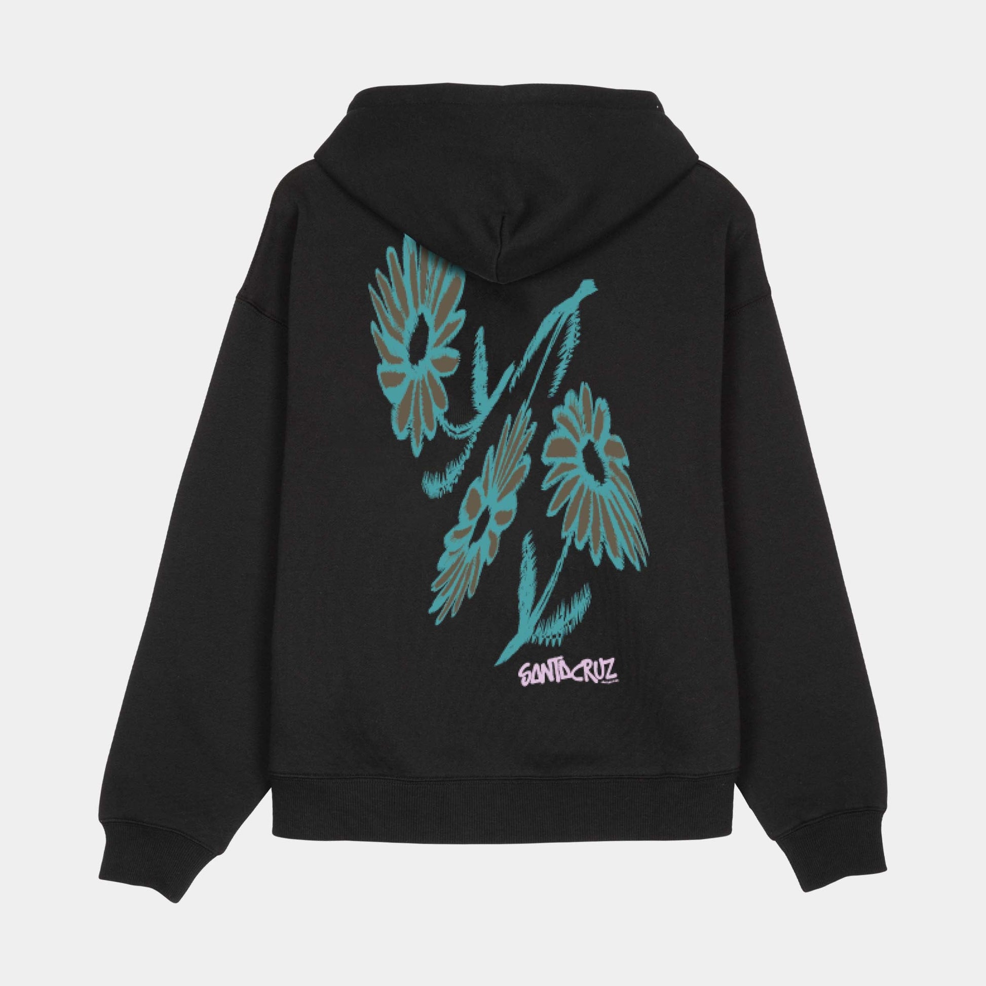 Santa Cruz Skateboards | Dizzy Daisy Zip Hoodie Black