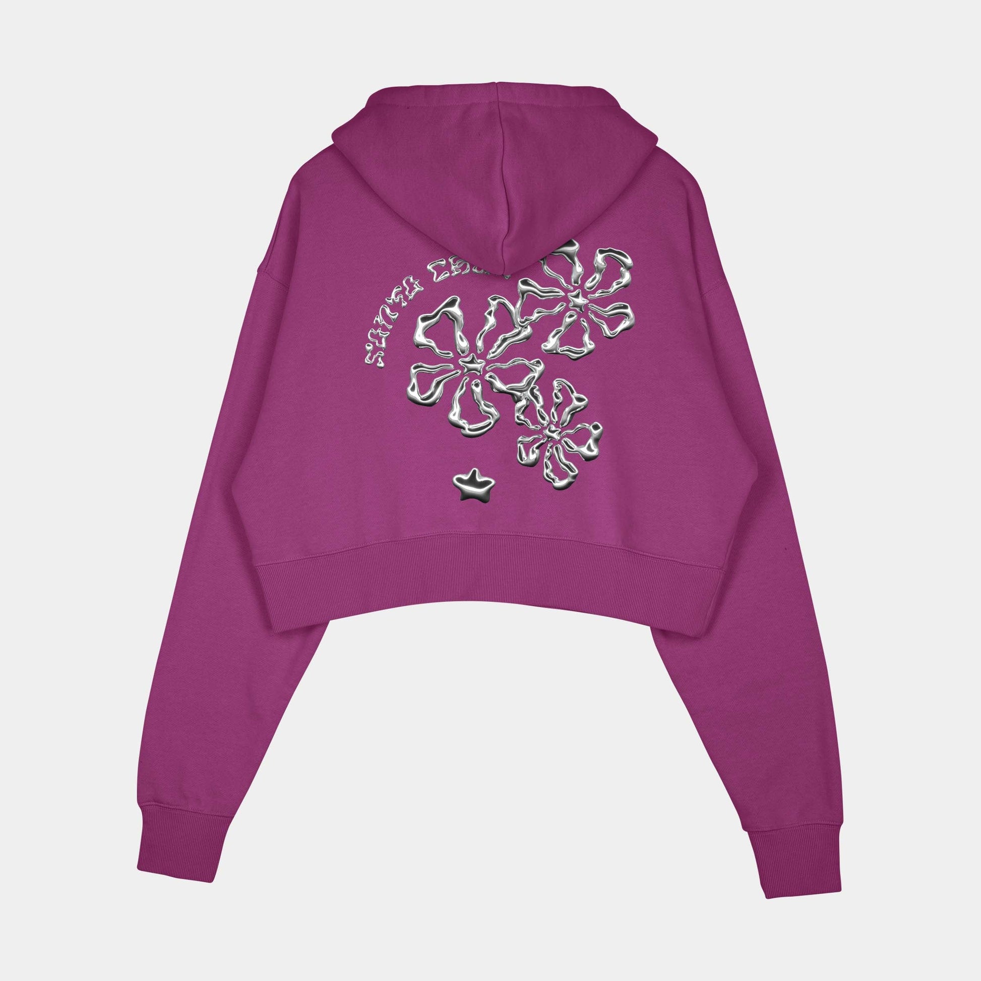 Santa Cruz | Chrome Flower Stack Hoodie Berry
