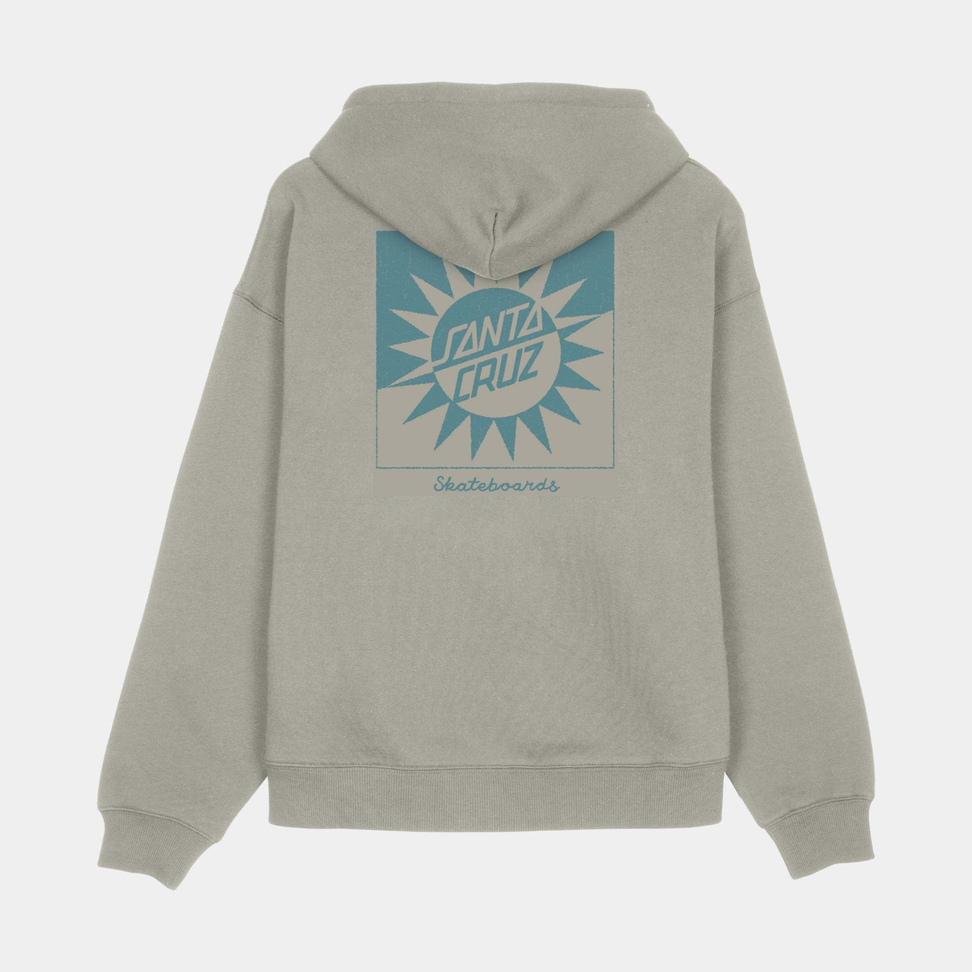 Santa Cruz | Sun Up Dot Hoodie Stone Grey