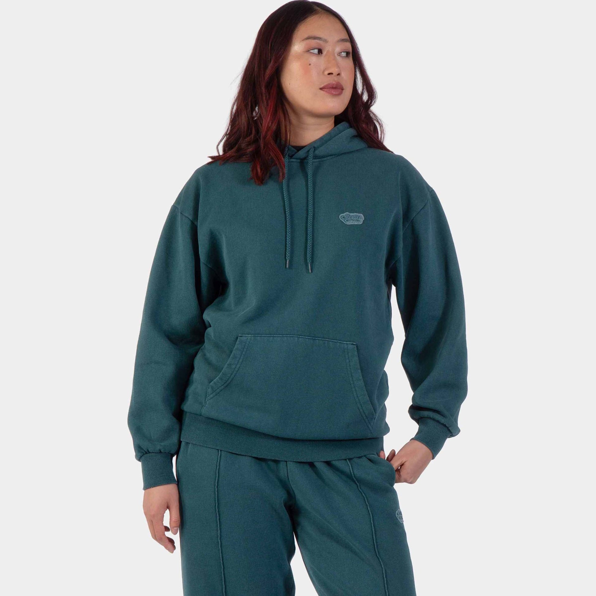 Santa Cruz | Groovy Stack Hoodie Deep Sea Wash