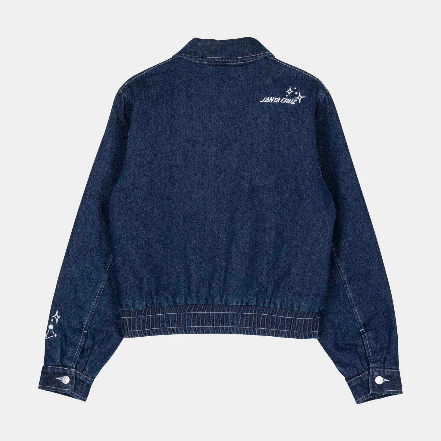 Santa Cruz Split Sun Bomber Jacket Dark Denim