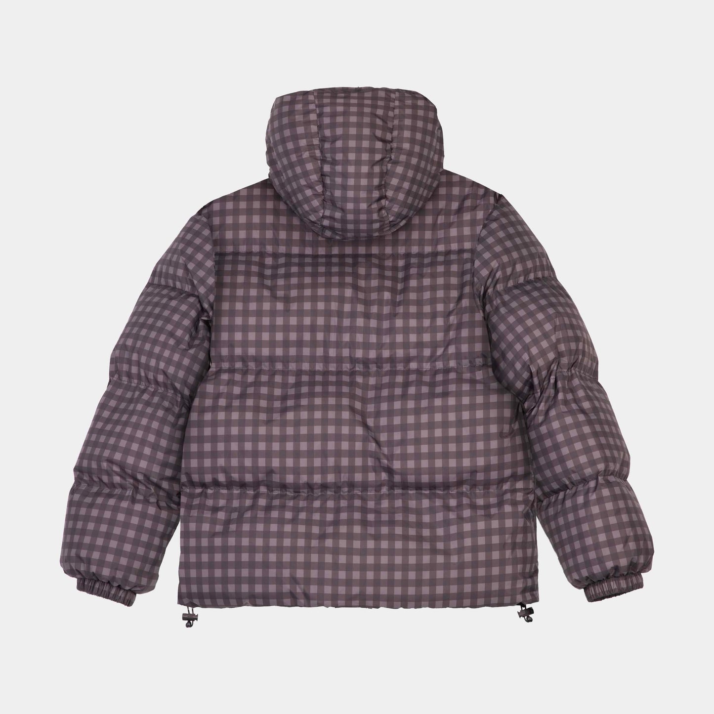 Santa Cruz | Opus Dot Quilted Jacket Brown Gingham