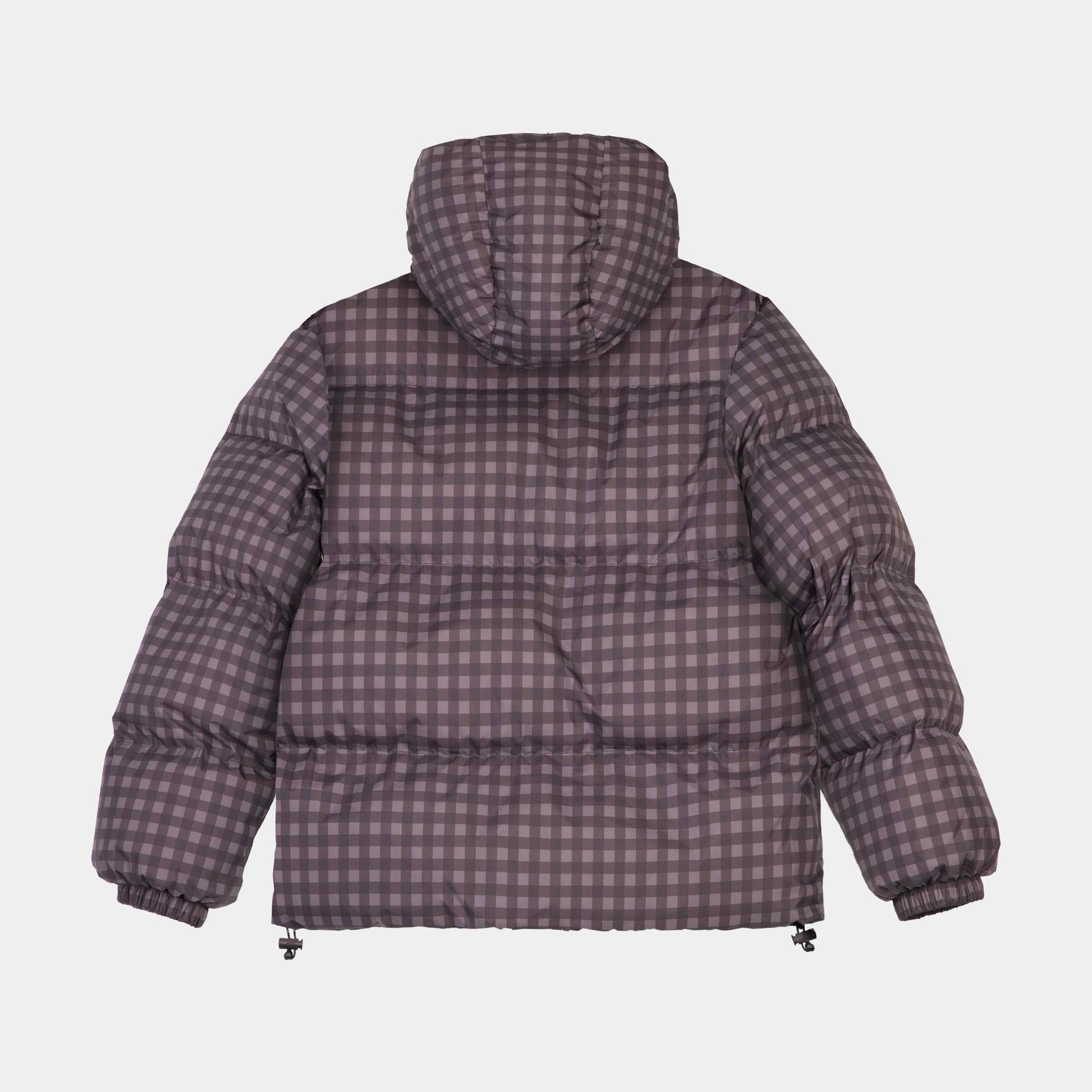 Santa Cruz | Opus Dot Quilted Jacket Brown Gingham