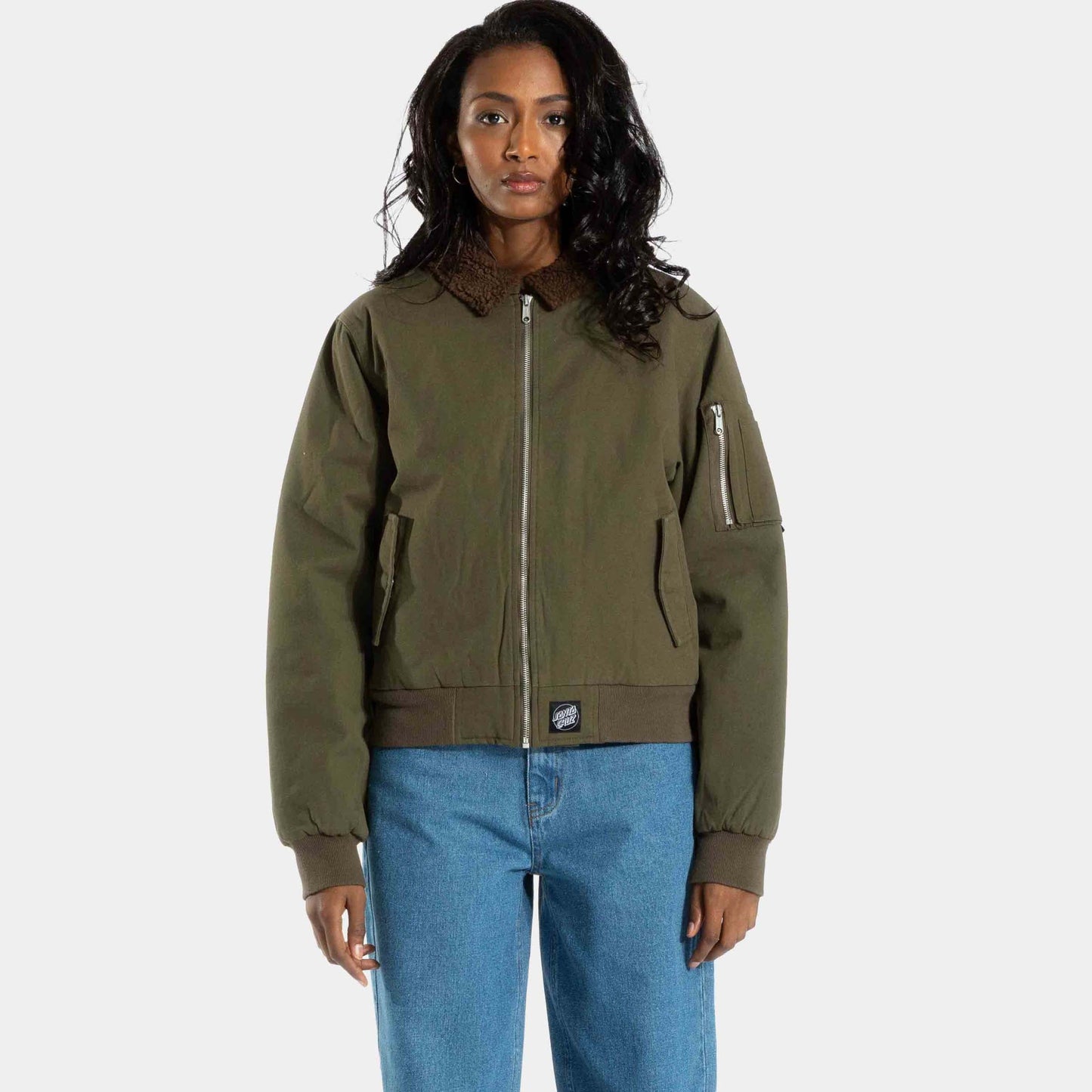 Santa Cruz | Pilot Bomber Jacket Olive