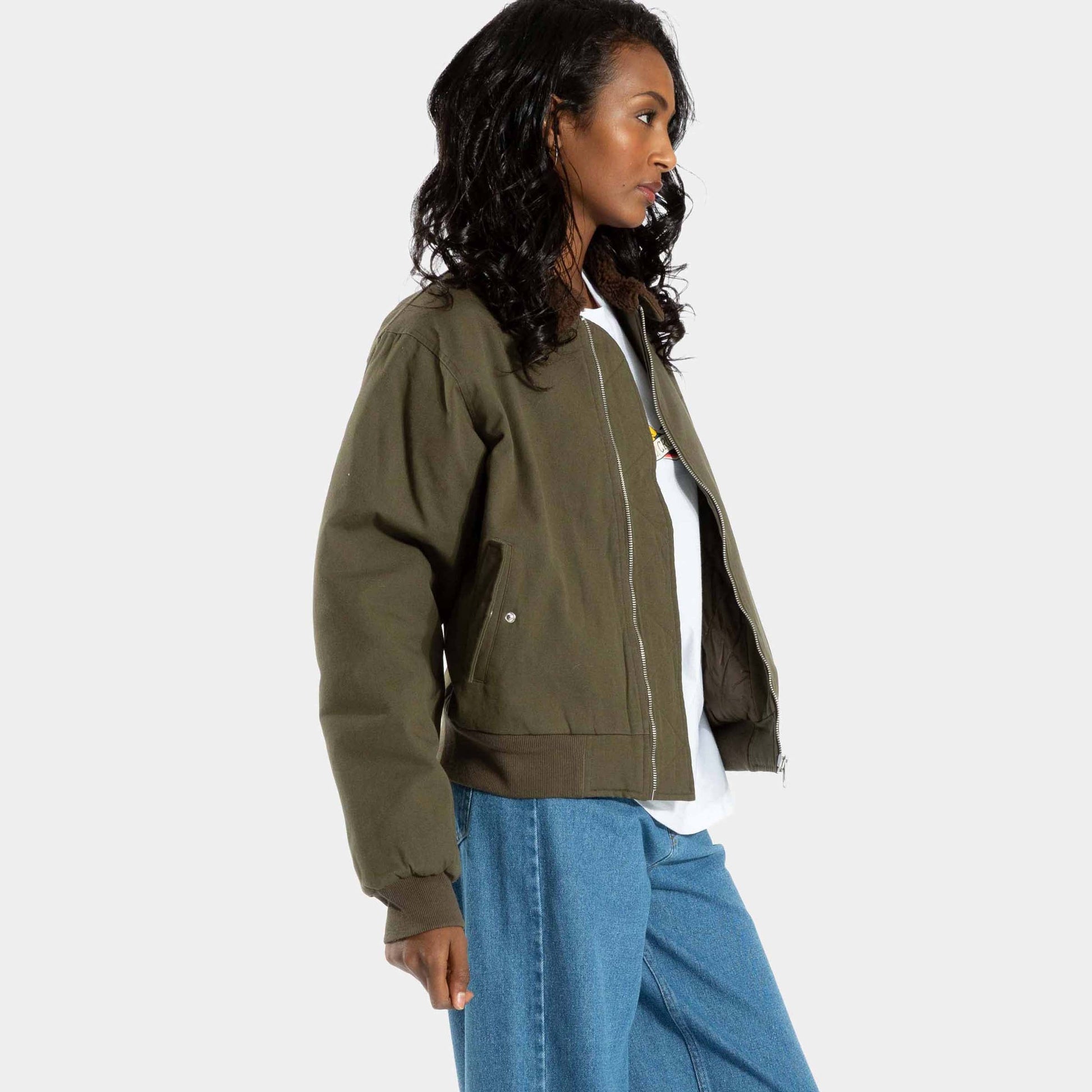 Santa Cruz | Pilot Bomber Jacket Olive