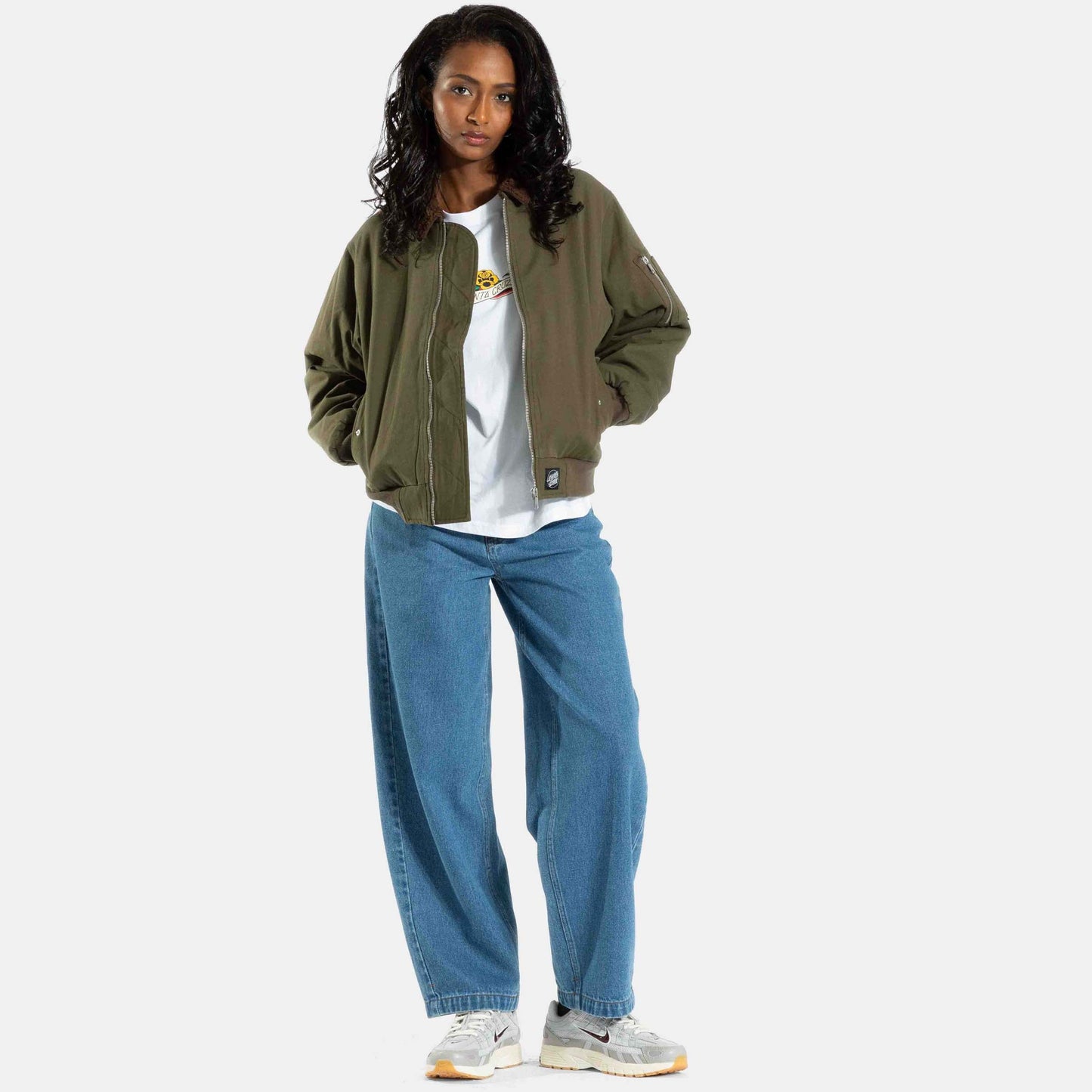 Santa Cruz | Pilot Bomber Jacket Olive
