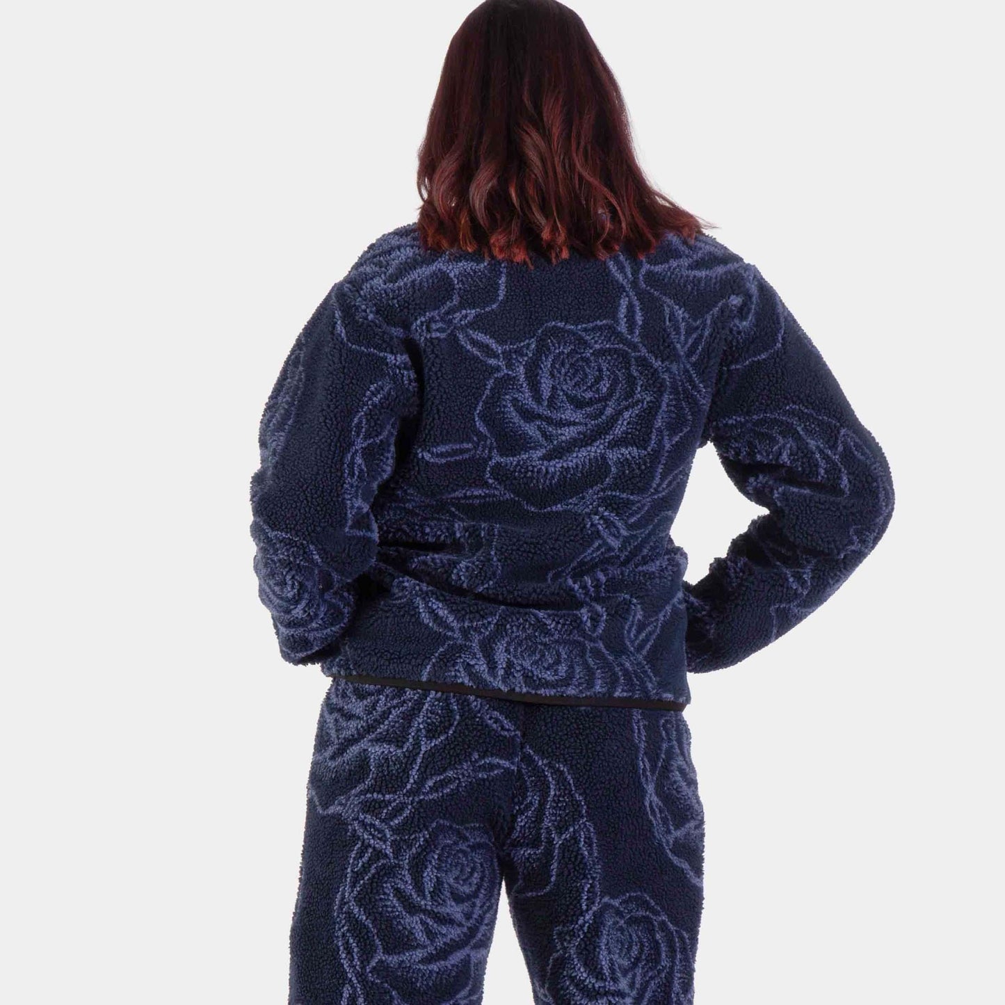 Santa Cruz | Homebody Jacket Navy Roses