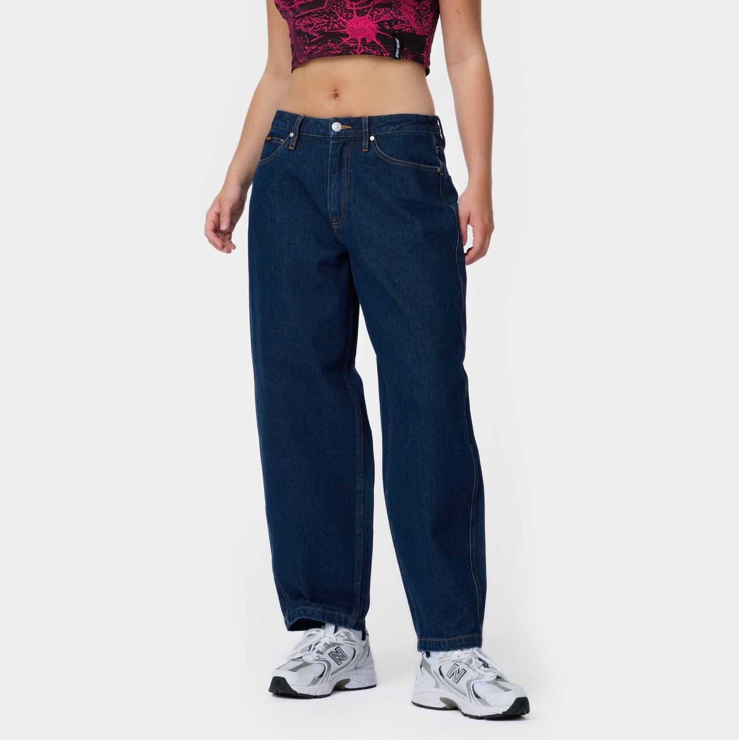 Santa Cruz Classic Barrel Pant Dark Denim