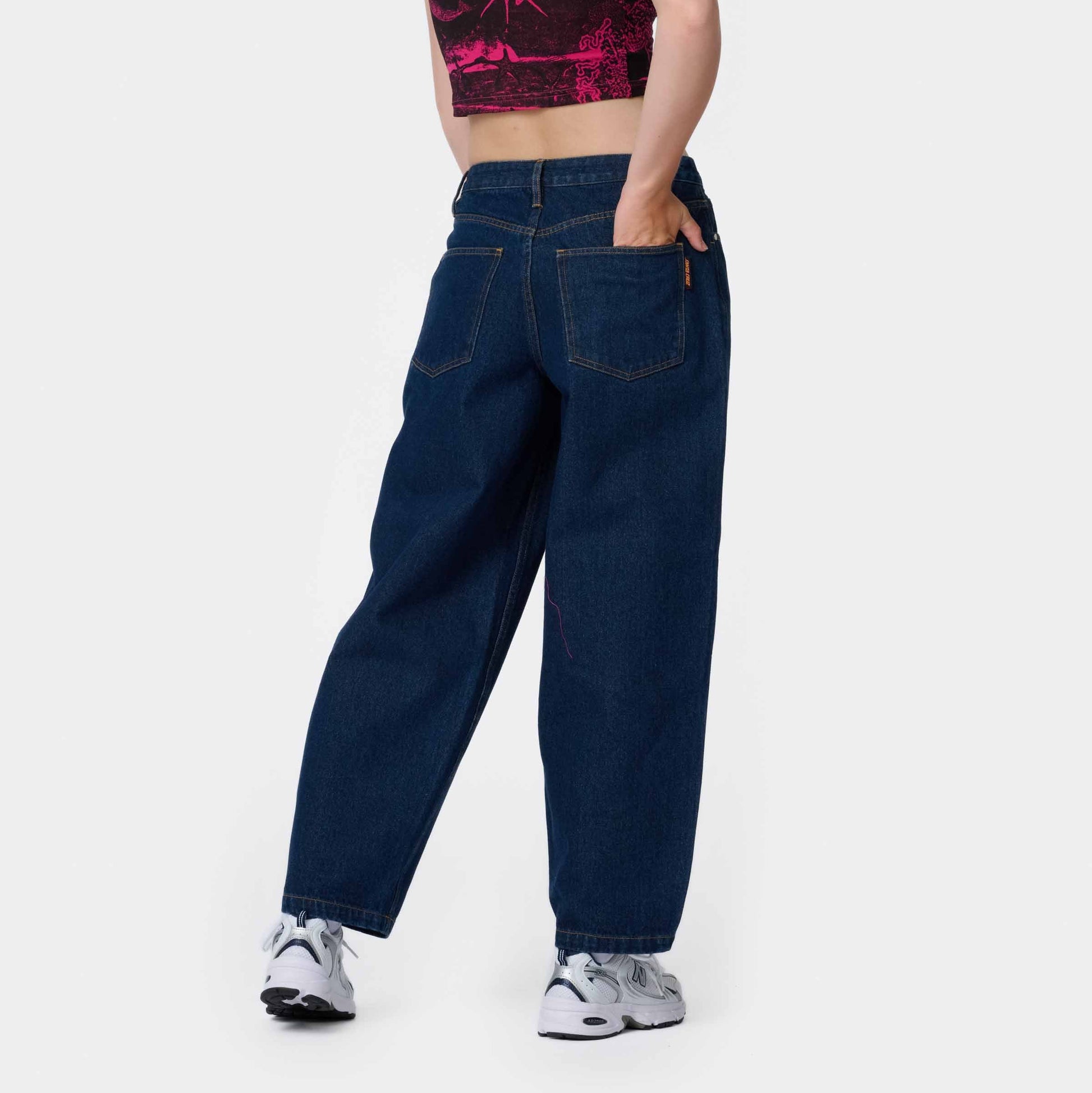 Santa Cruz Classic Barrel Pant Dark Denim
