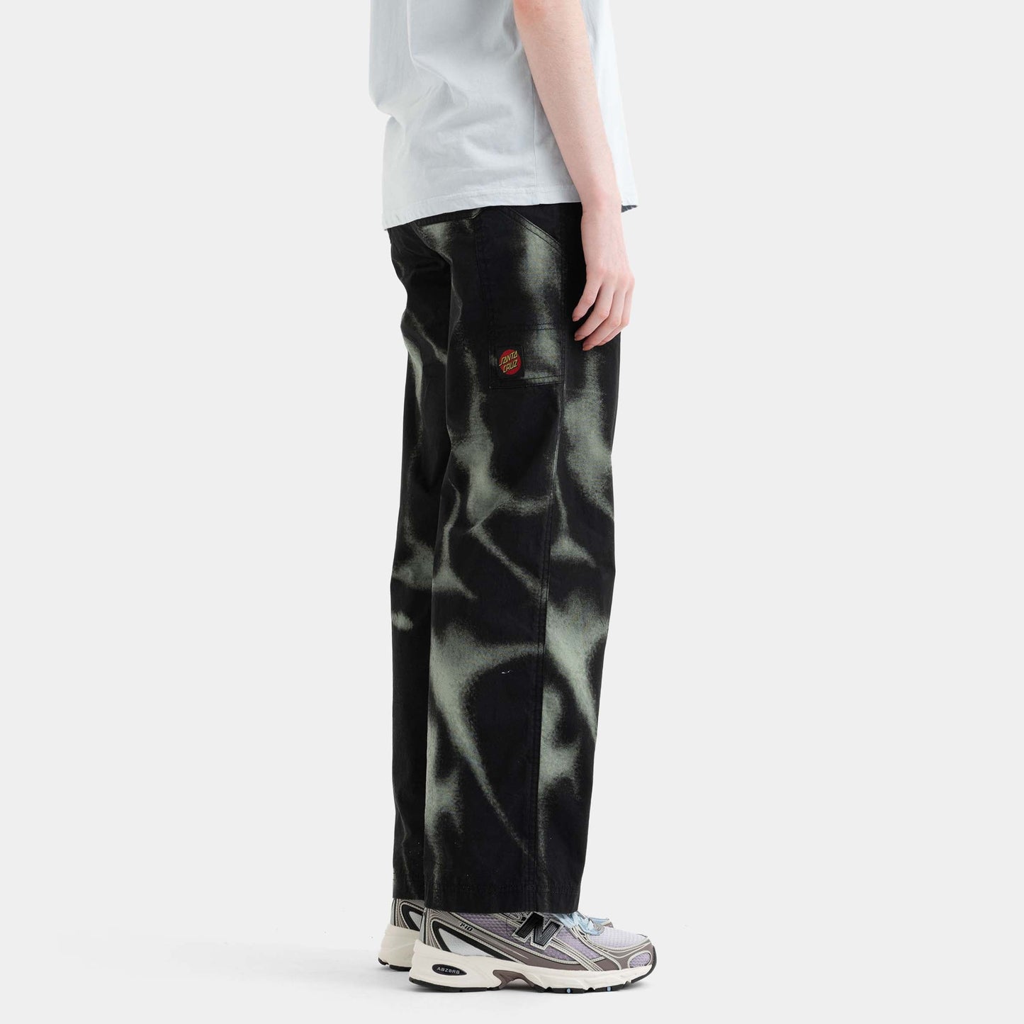 Santa Cruz Skateboards | Coombe Pants Black Acid Cloud