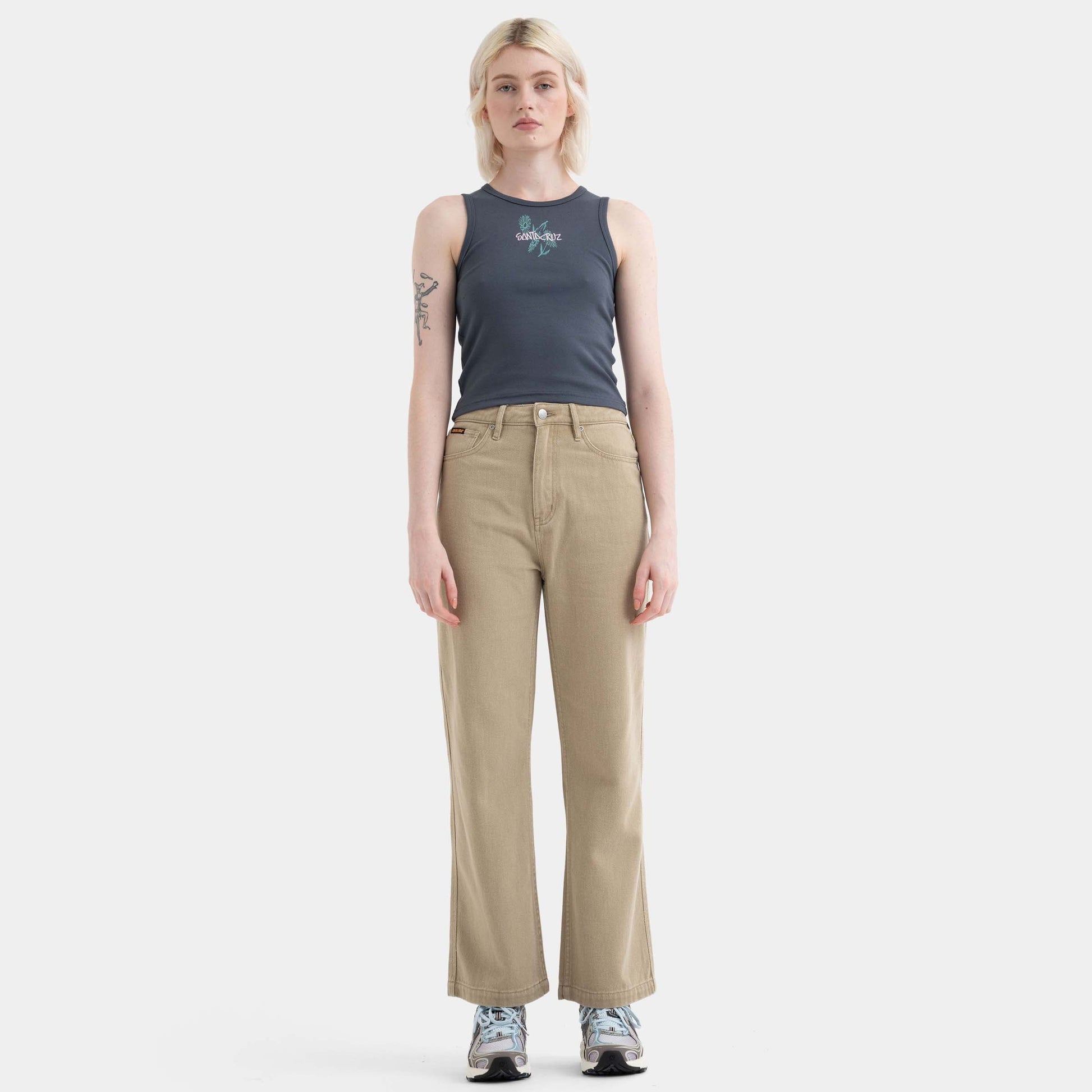 Santa Cruz Skateboards | Classic Baggy Jeans Taupe