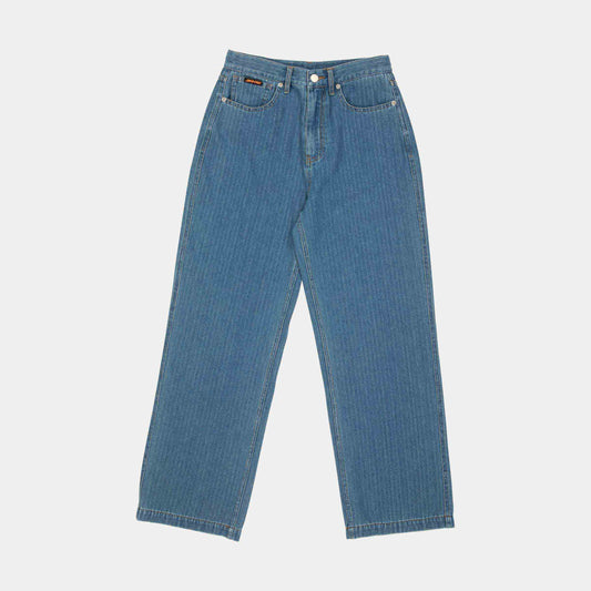 Santa Cruz Skateboards | Classic Baggy Jeans Light Blue Stripe